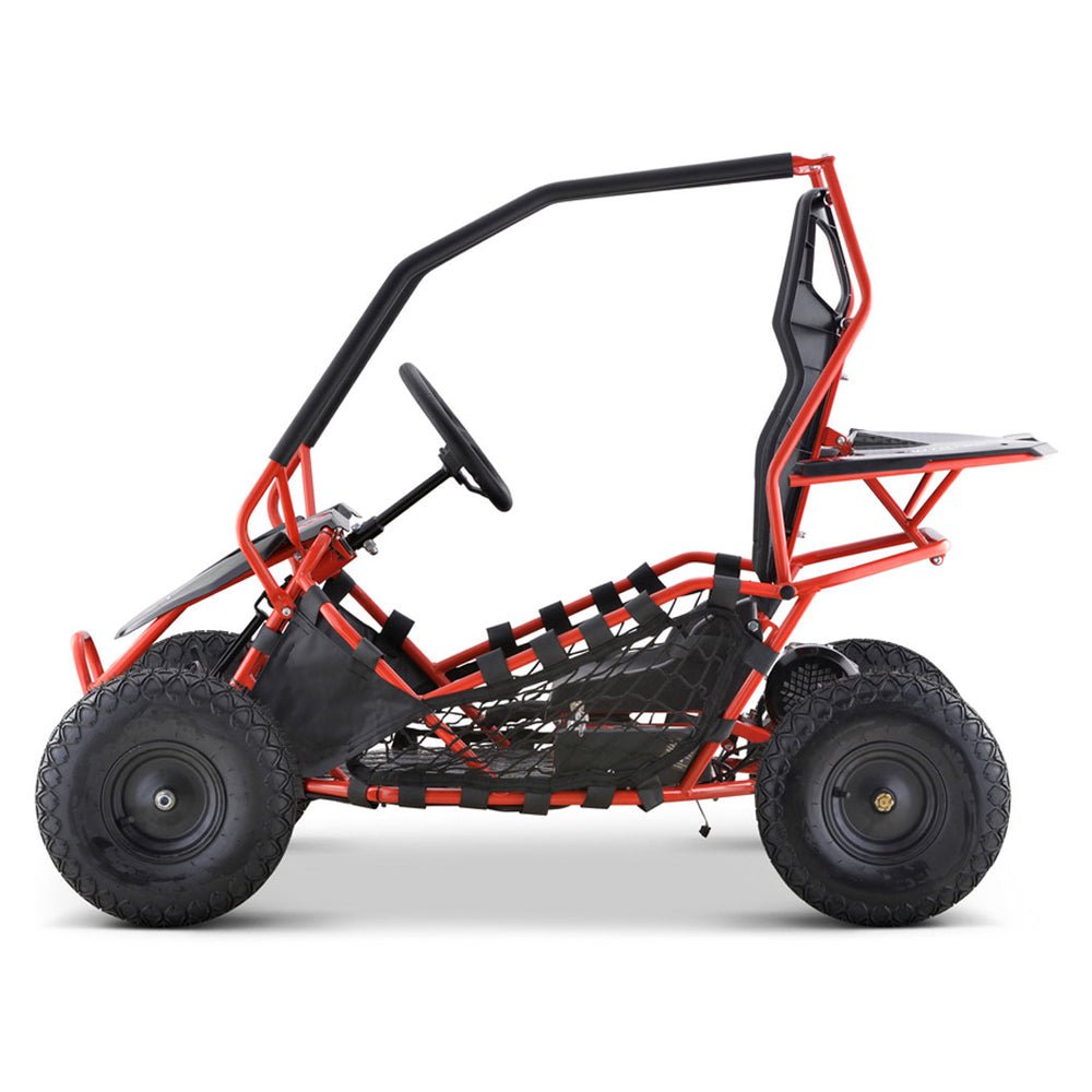 MotoTec Maverick 36V/36AH Red Electric Battery Powered Go Kart, 1000W (96358241) - Energize Trek