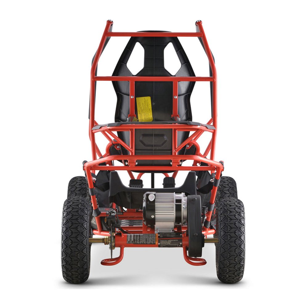 MotoTec Maverick 36V/36AH Red Electric Battery Powered Go Kart, 1000W (96358241) - Energize Trek