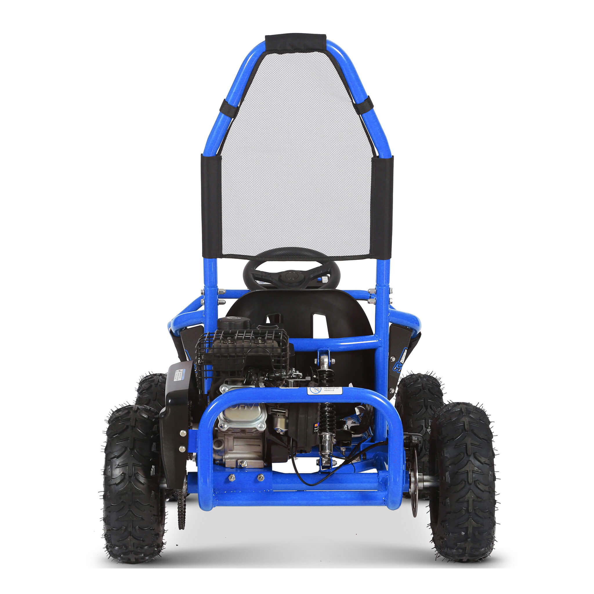 MotoTec Mud 98CC Full Suspension Gas Powered Go Kart (SAK28149) - Energize Trek