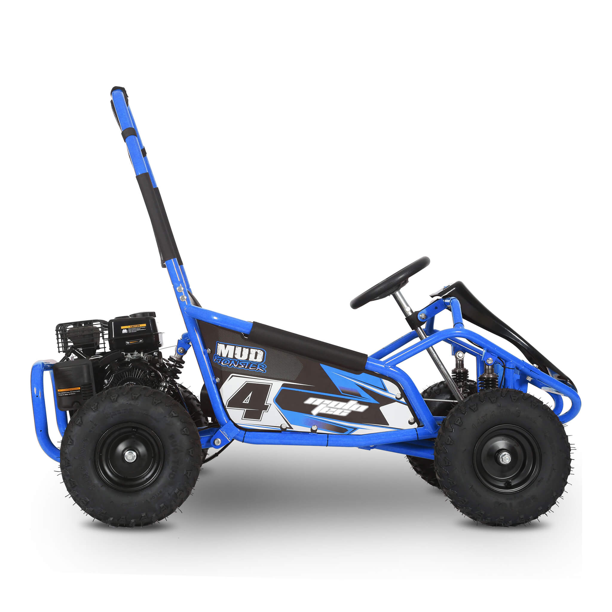 MotoTec Mud 98CC Full Suspension Gas Powered Go Kart (SAK28149) - Energize Trek
