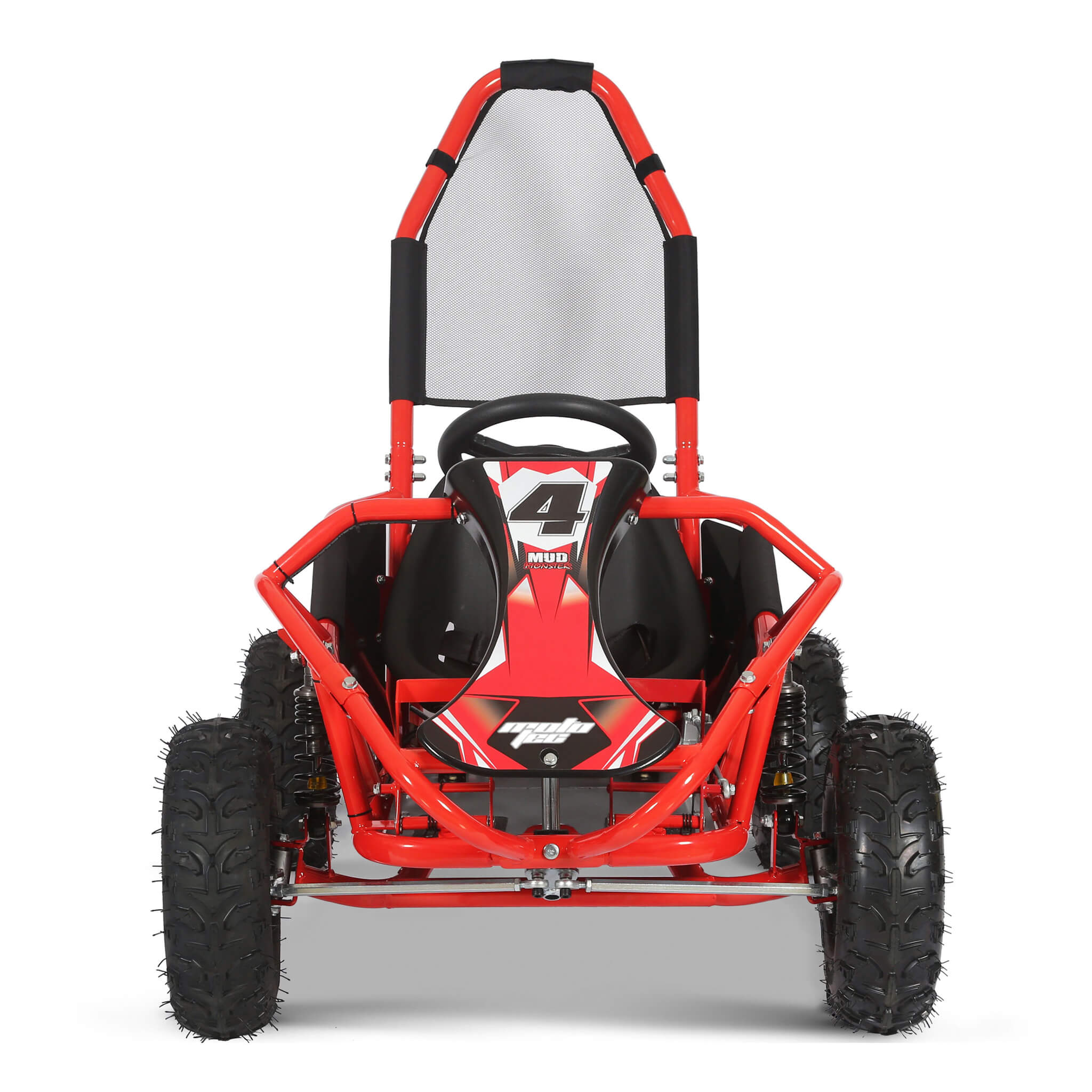 MotoTec Mud 98CC Full Suspension Gas Powered Go Kart (SAK28149) - Energize Trek