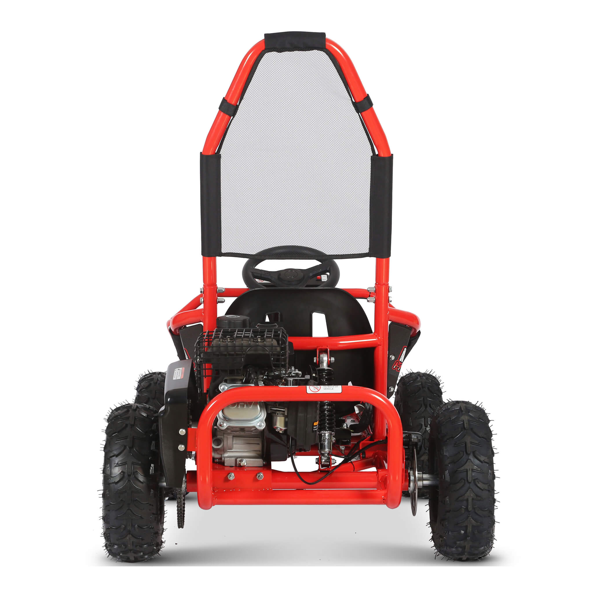 MotoTec Mud 98CC Full Suspension Gas Powered Go Kart (SAK28149) - Energize Trek