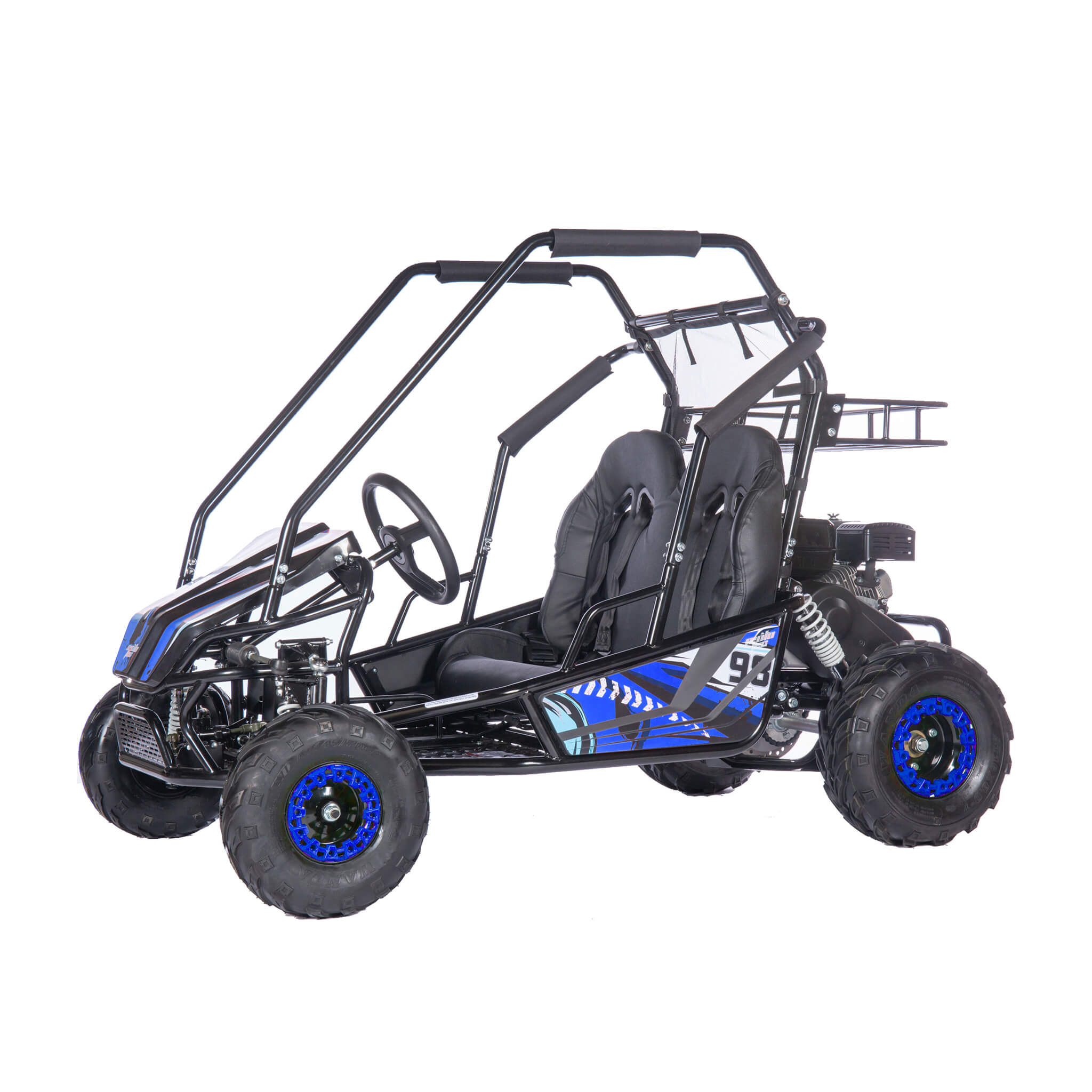 MotoTec Mud XL 212CC 2 Seat Go Kart With Full Suspension (SAK27195) - Energize Trek