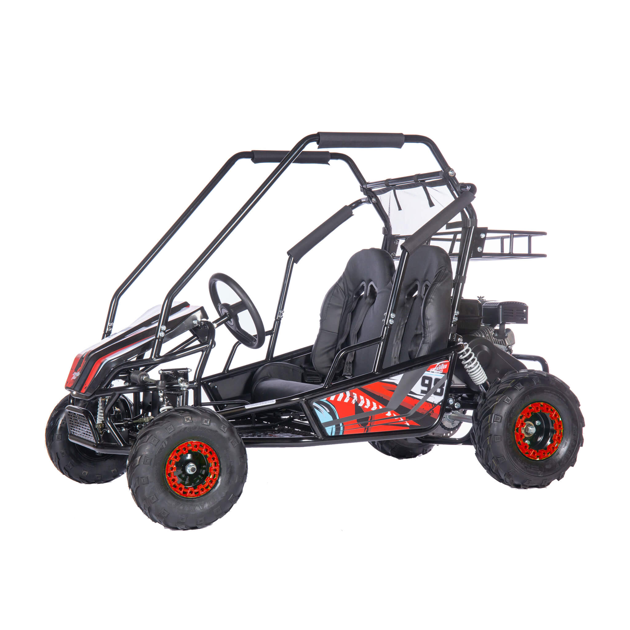 MotoTec Mud XL 212CC 2 Seat Go Kart With Full Suspension (SAK27195) - Energize Trek