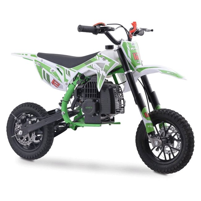 MotoTec Villain 52CC 2-Stroke Kids Gas Dirt Bike (93495478) - Energize Trek