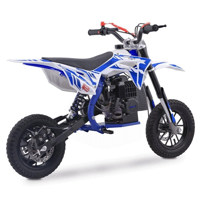 MotoTec Villain 52CC 2-Stroke Kids Gas Dirt Bike (93495478) - Energize Trek