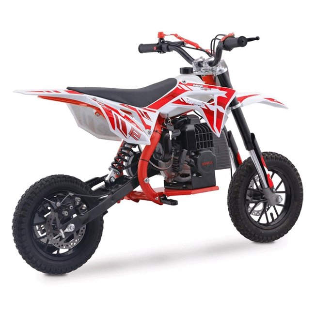 MotoTec Villain 52CC 2-Stroke Kids Gas Dirt Bike (93495478) - Energize Trek