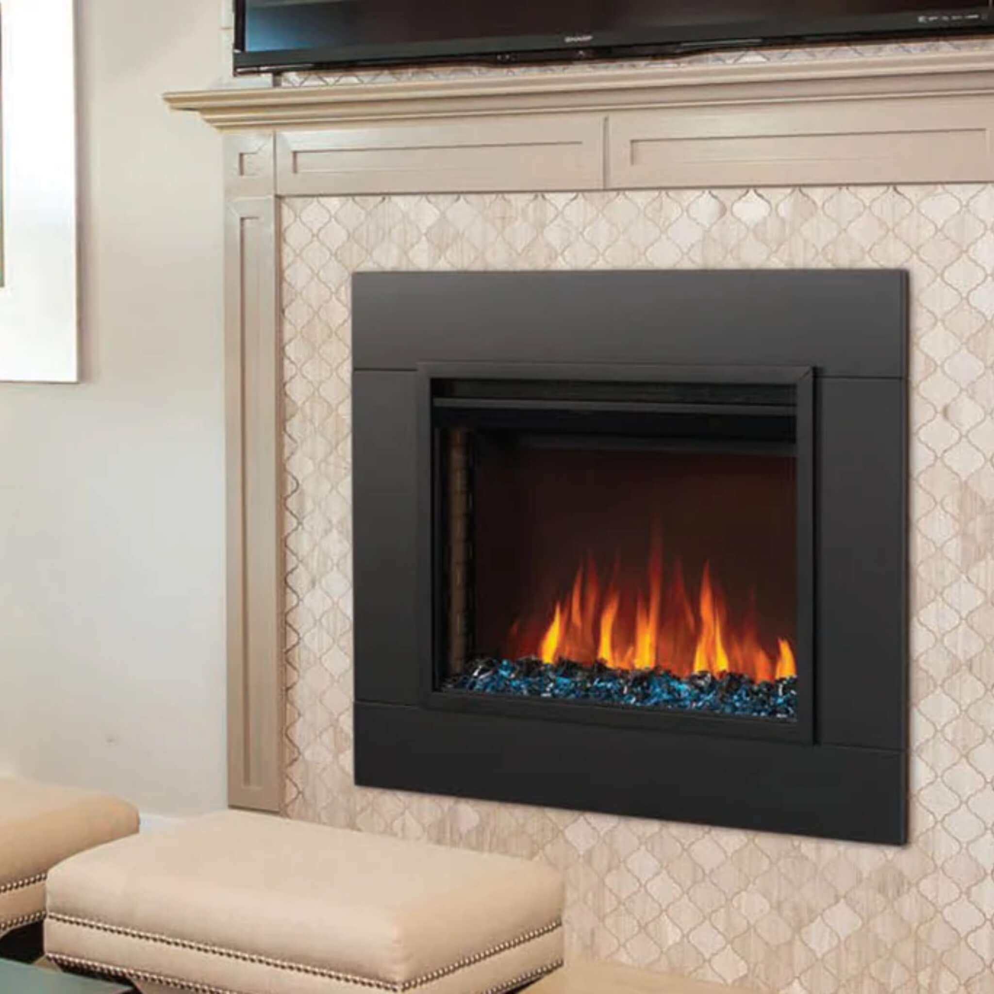 Napoleon Cineview 30 Self-Trimming Electric Fireplace Insert, 30" [NEFB30H] (SAK31022) - Energize Trek