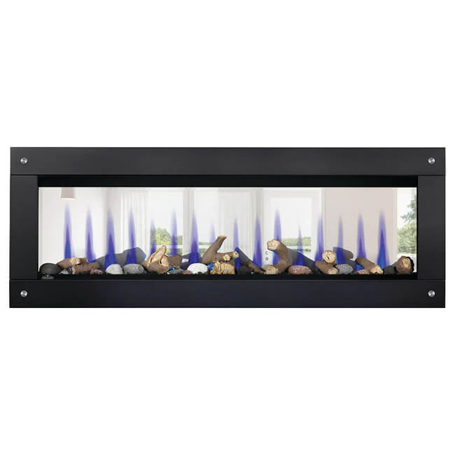 Napoleon Clearion Elite 60 Fully Recessed See Thru Wall Mounted Electric Fireplace, 60" [NEFBD60HE] (SAK31716) - Energize Trek