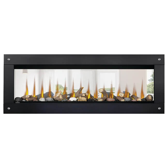 Napoleon Clearion Elite 60 Fully Recessed See Thru Wall Mounted Electric Fireplace, 60" [NEFBD60HE] (SAK31716) - Energize Trek