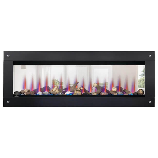 Napoleon Clearion Elite 60 Fully Recessed See Thru Wall Mounted Electric Fireplace, 60" [NEFBD60HE] (SAK31716) - Energize Trek