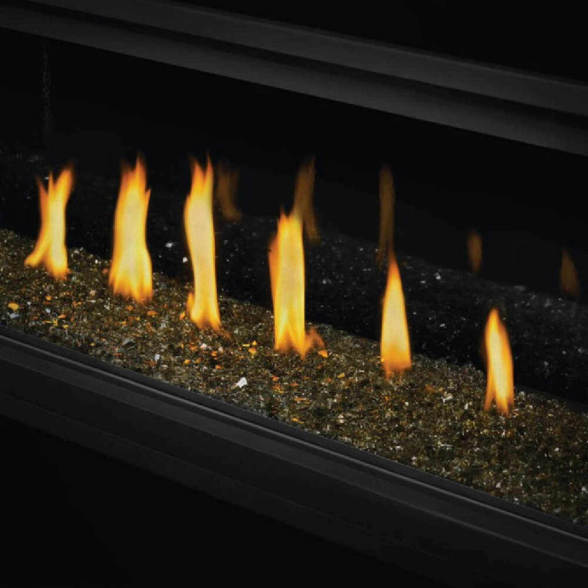 Napoleon Vector 50 Single-Sided Direct Vent Electronic Natural Gas Fireplace With Night Light System, 65" [LV50N-2] (SAK29481) - Energize Trek