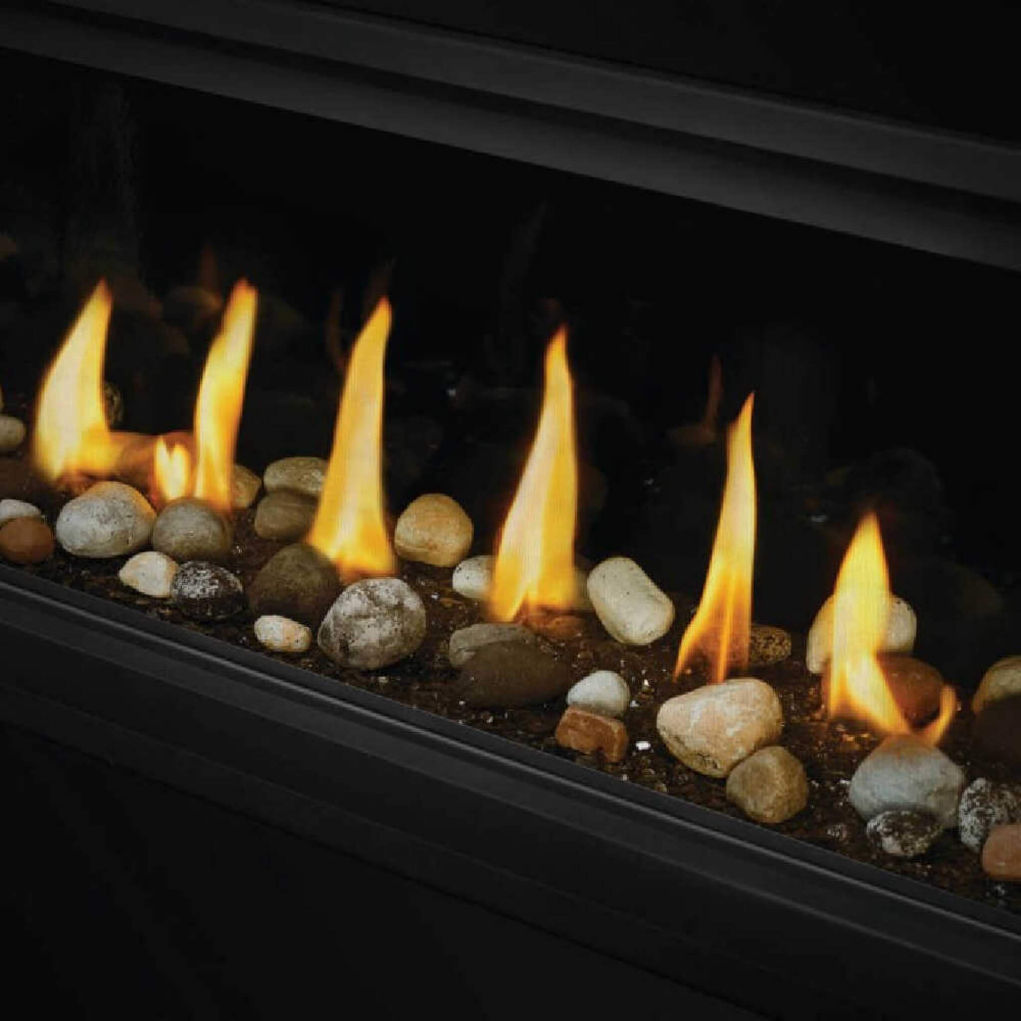 Napoleon Vector 50 Single-Sided Direct Vent Electronic Natural Gas Fireplace With Night Light System, 65" [LV50N-2] (SAK29481) - Energize Trek