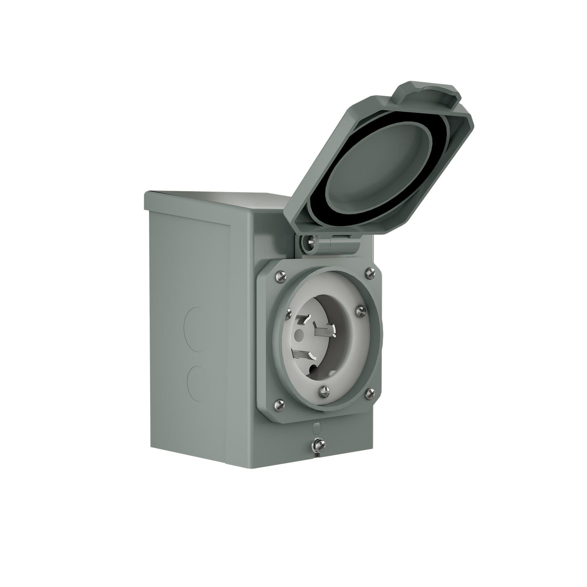 Nature's Generator 50A Power Inlet Box - Energize Trek