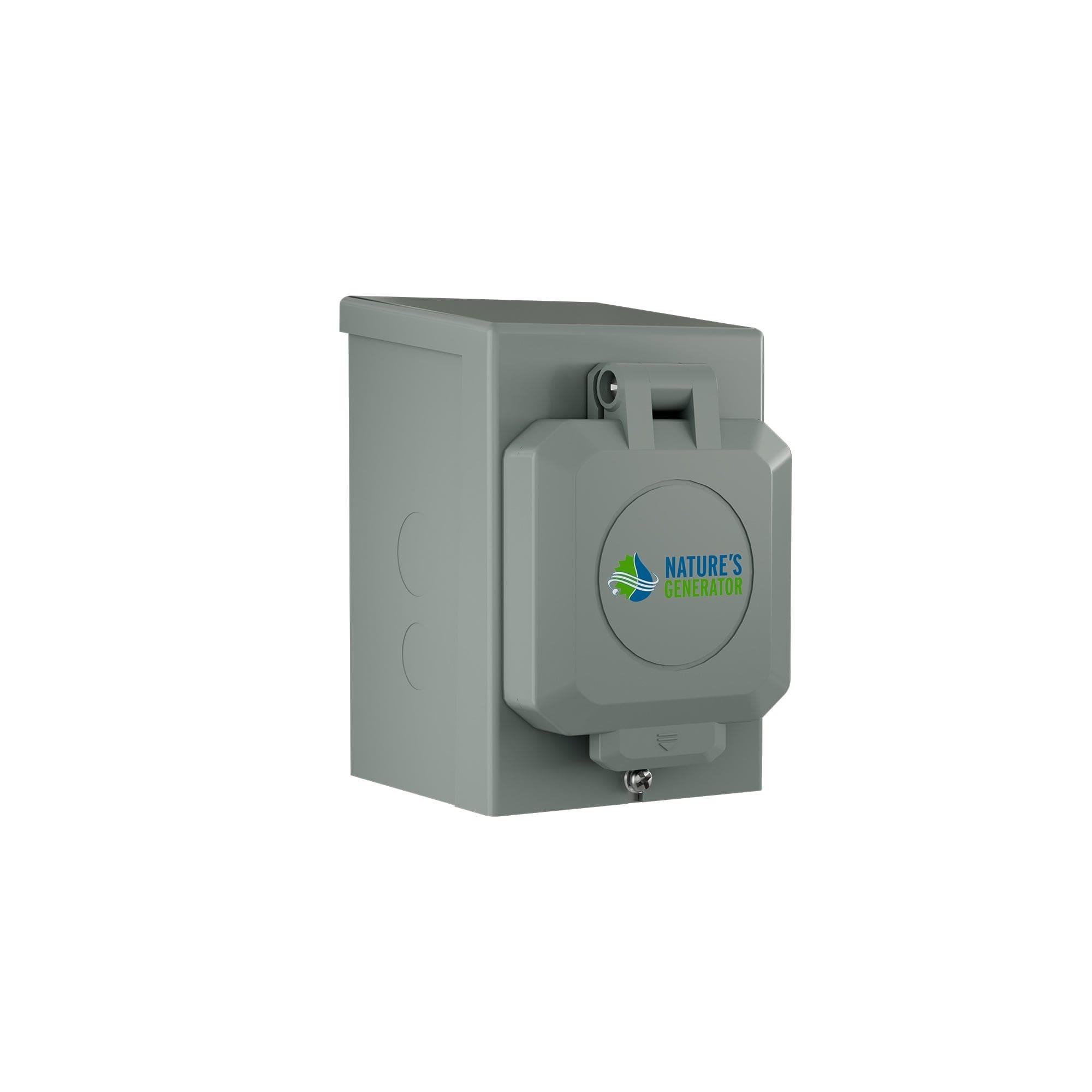 Nature's Generator 50A Power Inlet Box - Energize Trek