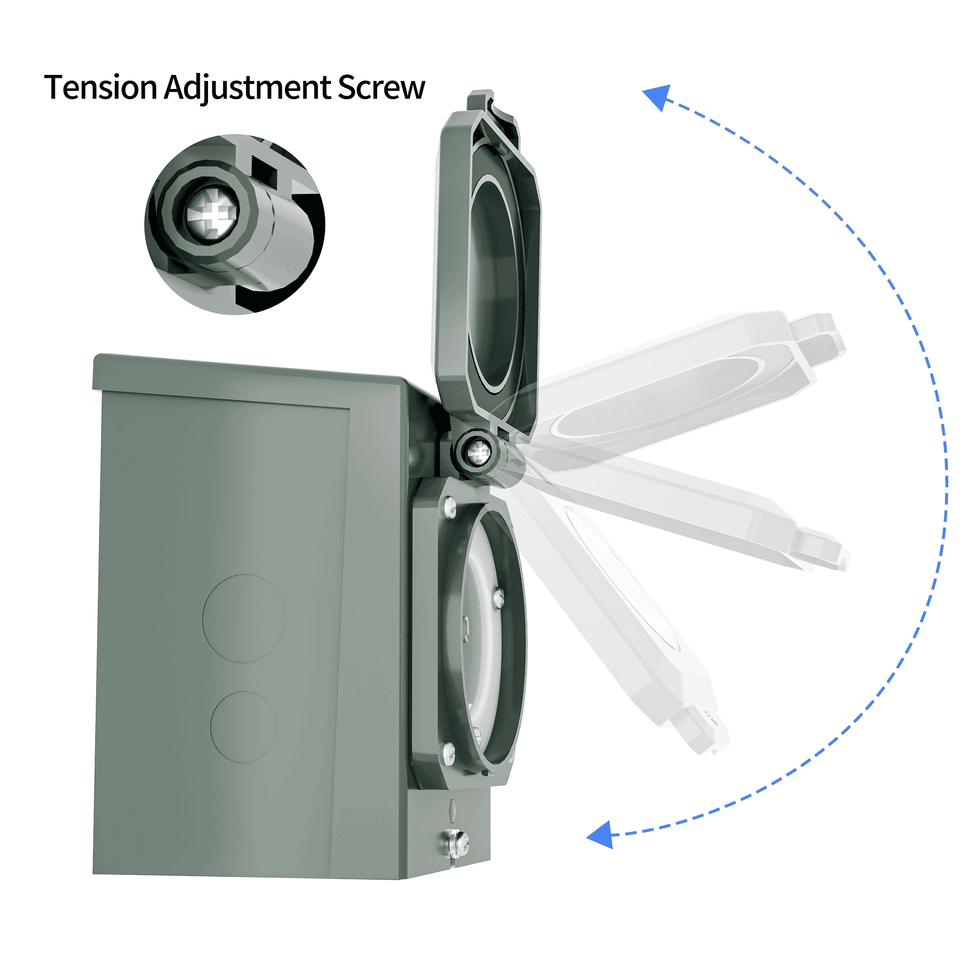 Nature's Generator 50A Power Inlet Box - Energize Trek