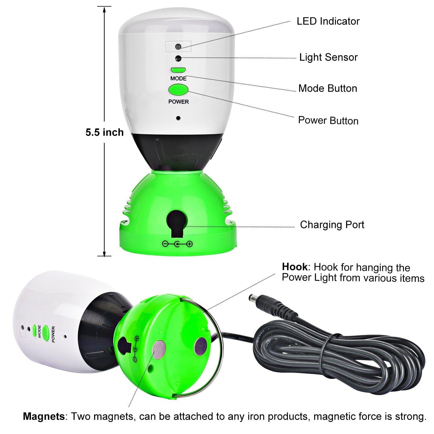 Nature's Generator Power Light - 4 Pack - Energize Trek