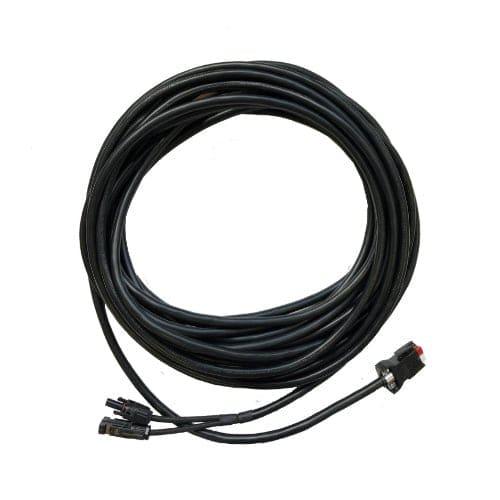 Nature's Generator Power Panel with 50 foot cable and MC4 Branch Connector - Energize Trek