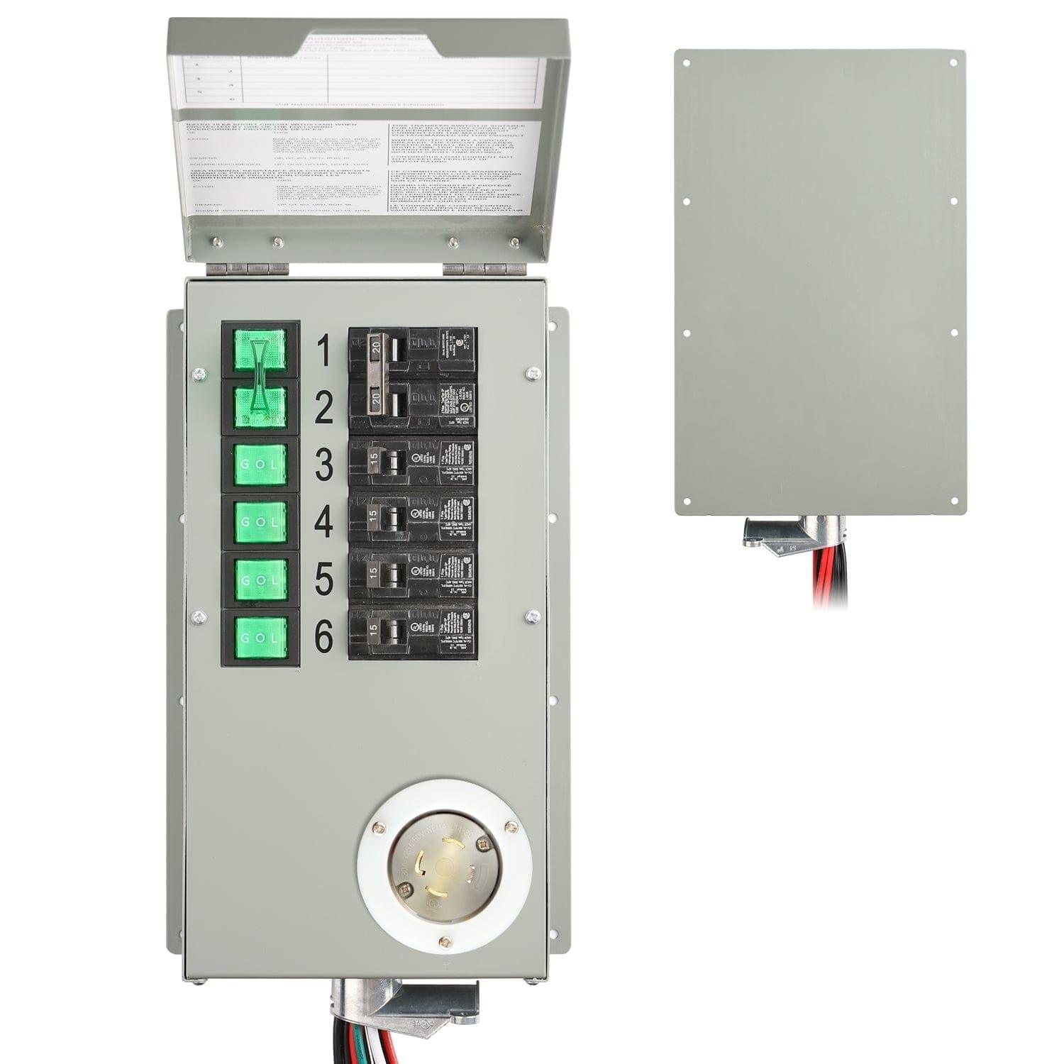 Nature's Generator Powerhouse Power Transfer Switch Kit - Energize Trek