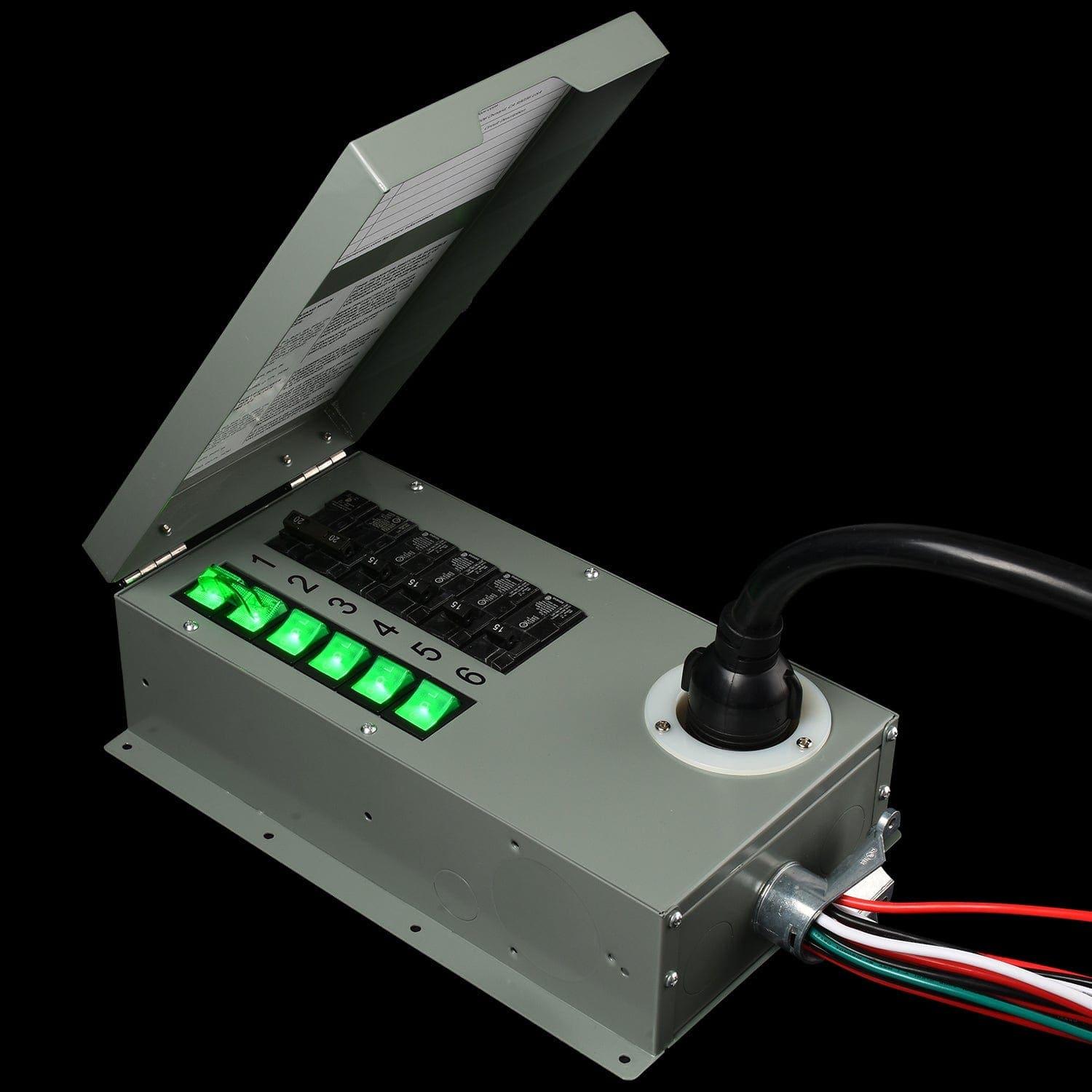 Nature's Generator Powerhouse Power Transfer Switch Kit - Energize Trek