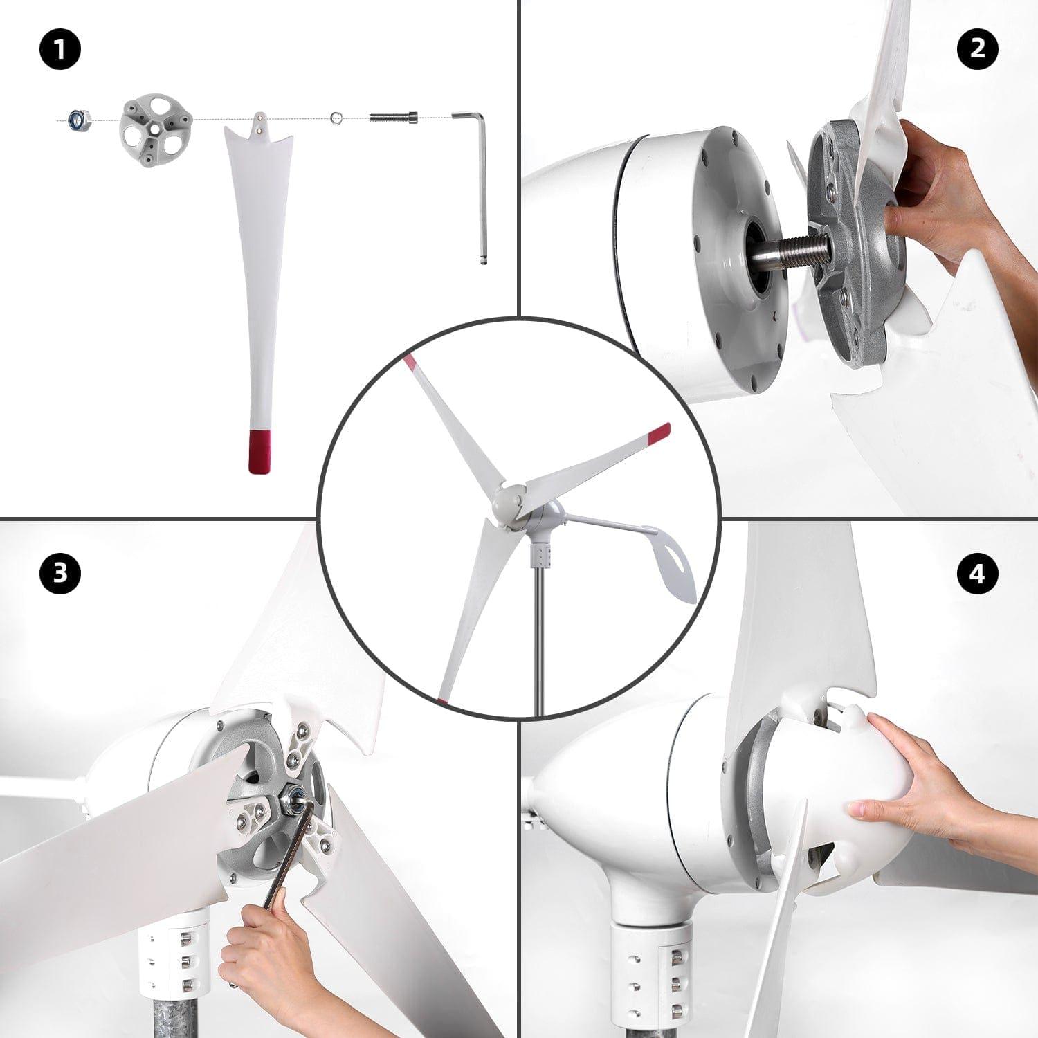 Nature's Generator Powerhouse Wind Turbine - Energize Trek