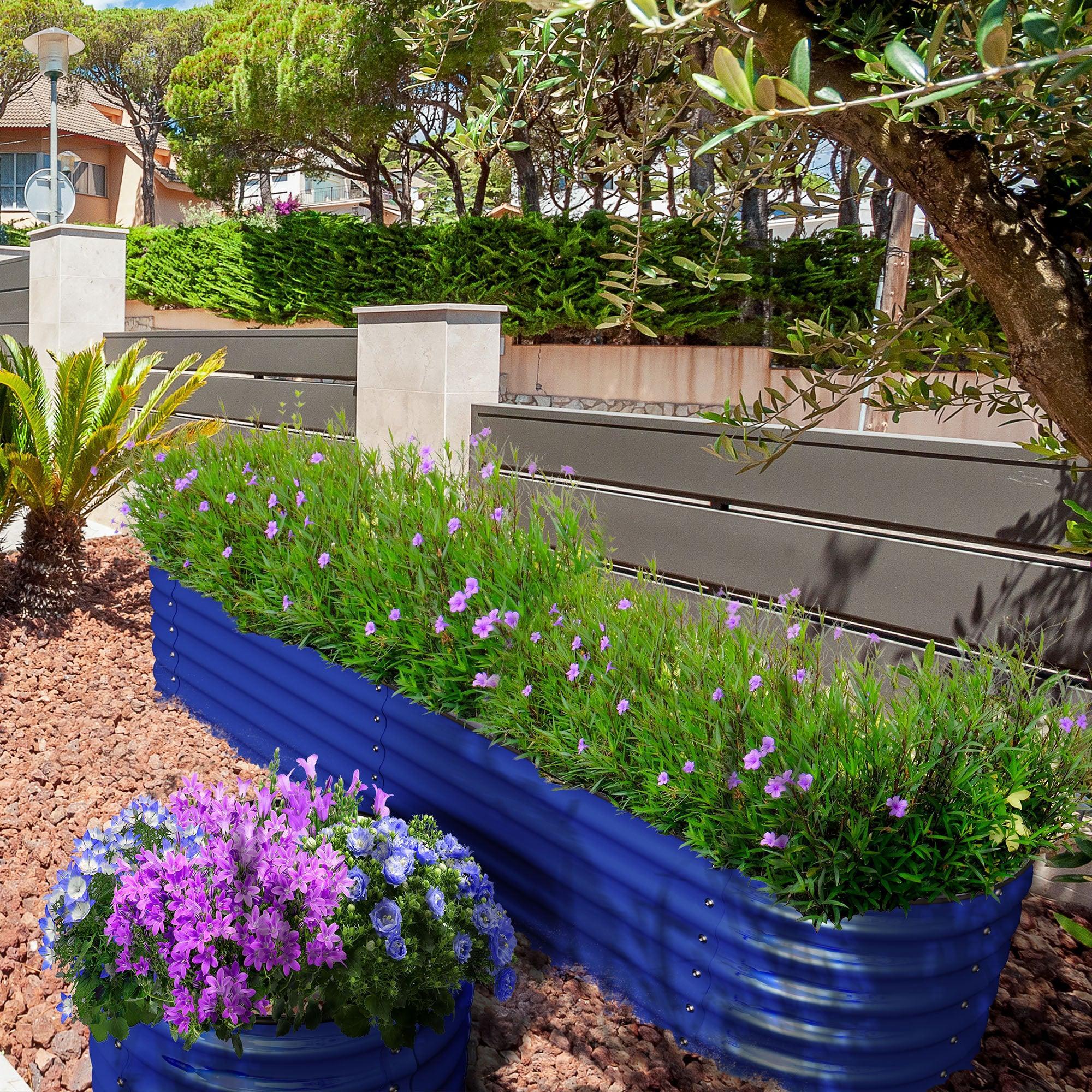 Olle 4-Style Modular Galvanized Raised Garden Beds [Build 1 of 4 Configurations] - Energize Trek