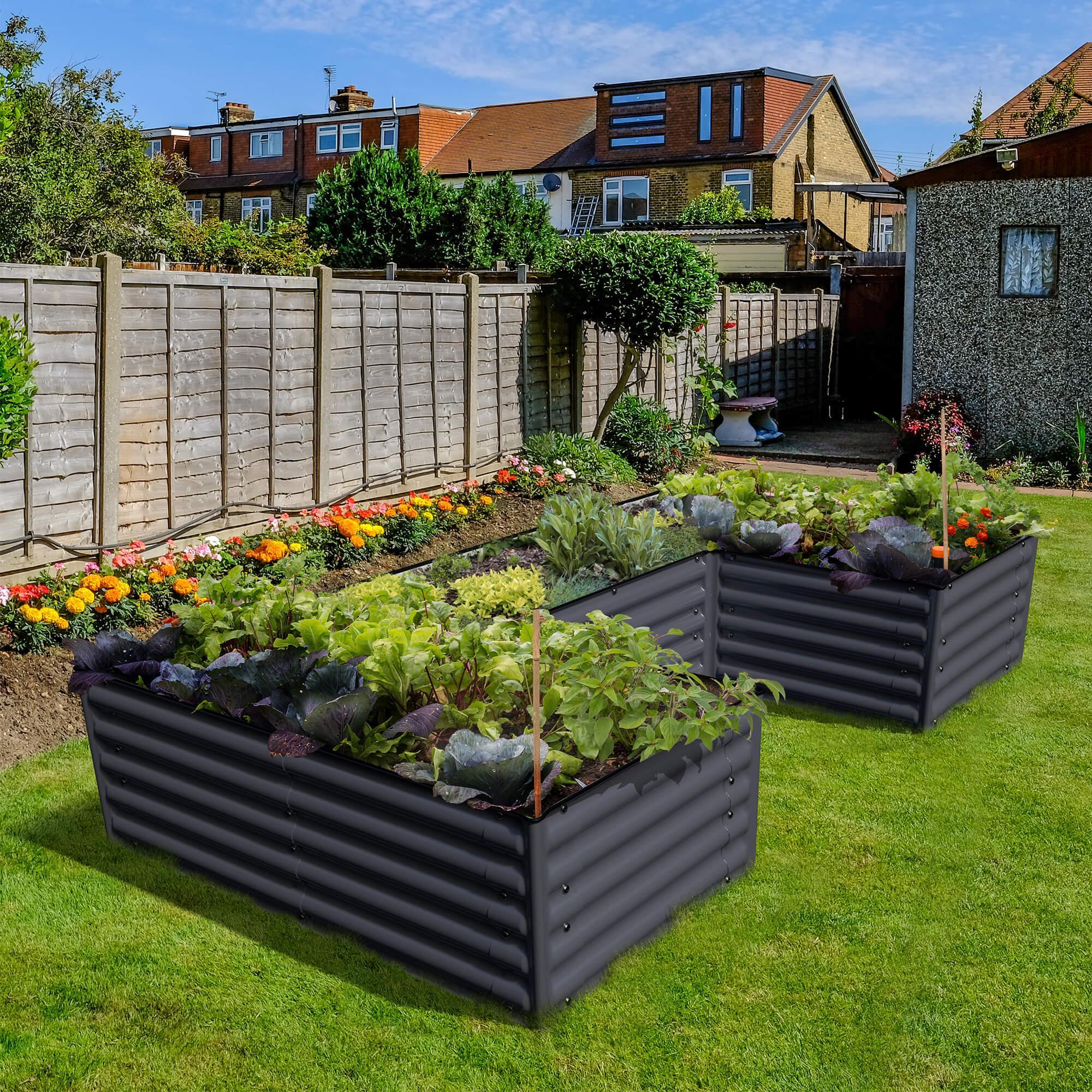 Olle Gardens 17" Tall "U" Shape Infinity Raised Garden Bed - Energize Trek