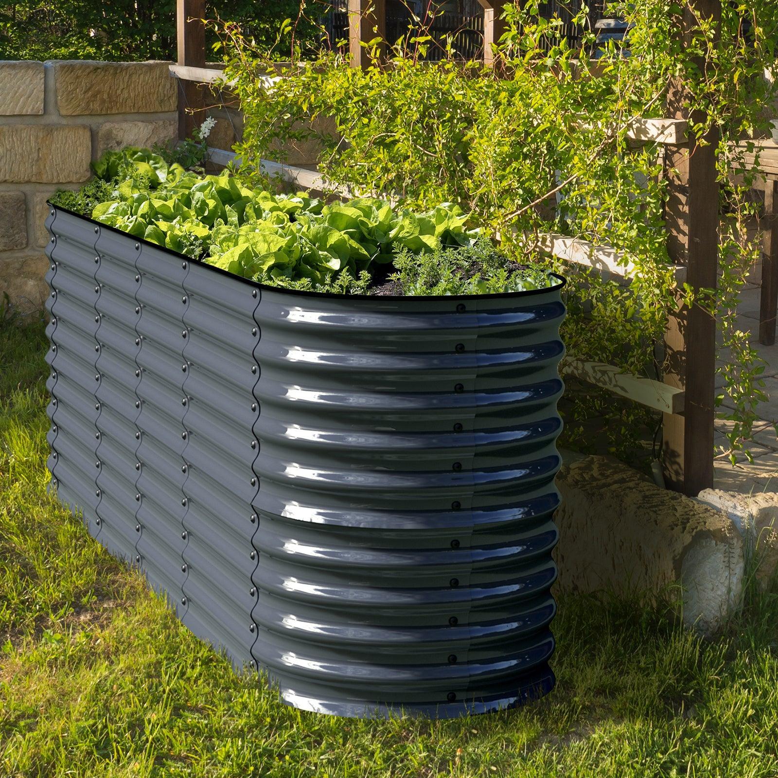 Olle Gardens 32" Tall, 12-in-1 Raised Garden Bed - Energize Trek