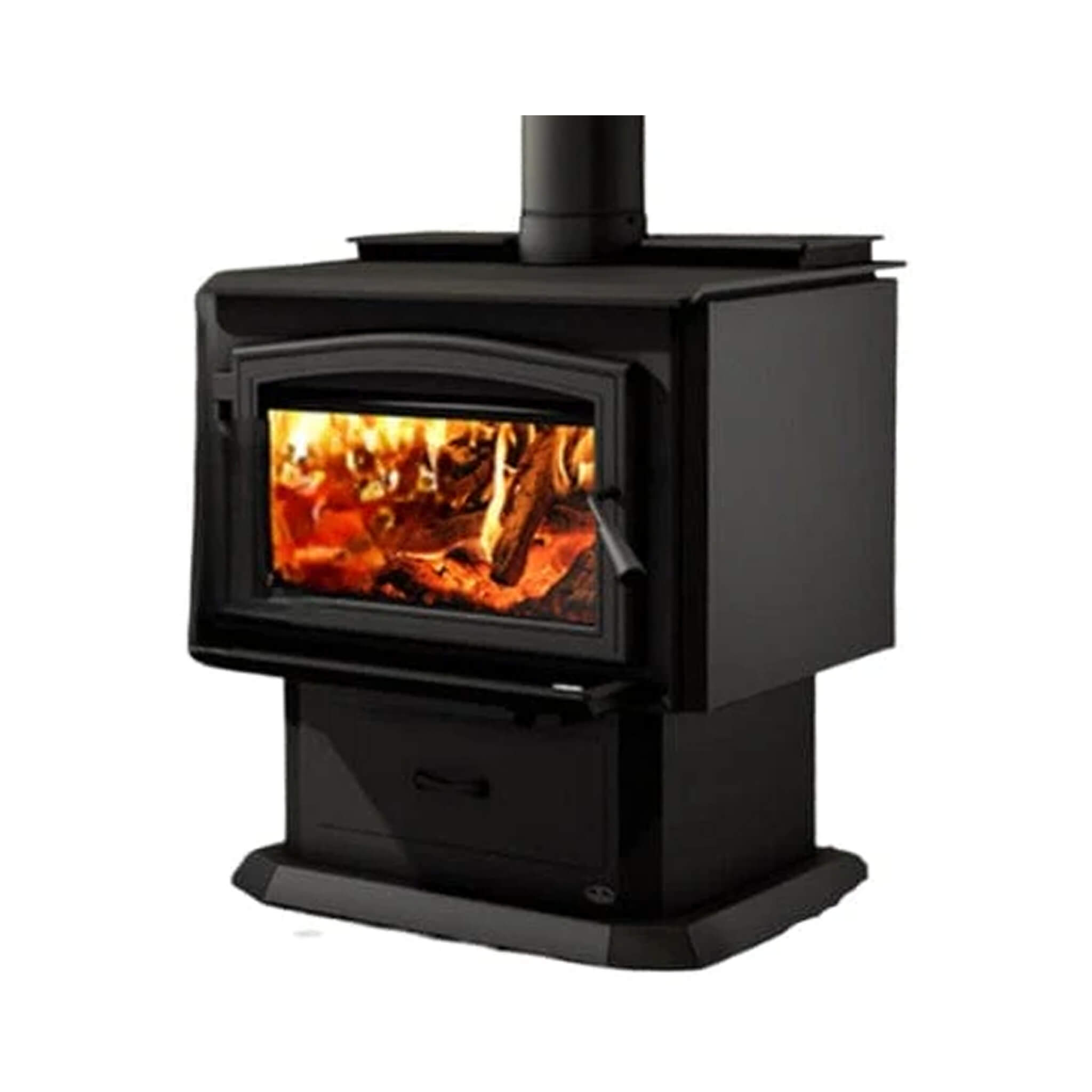 Osburn 3500 Wood-Burning 110K BTU Stove With Blower [OB03500] (SAK15982) - Energize Trek