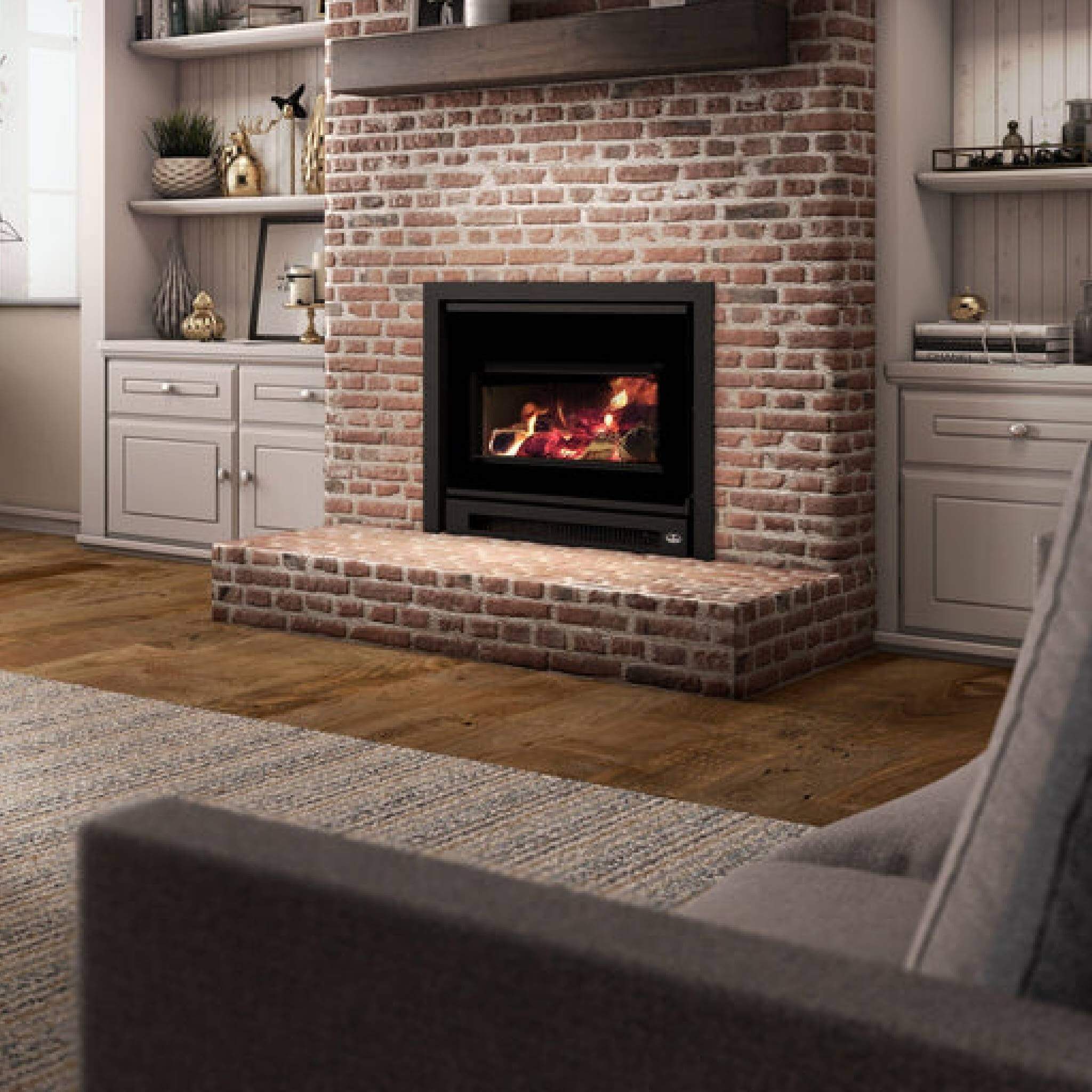 Osburn Inspire 2000 Wood 75K BTU Fireplace Insert [OB02045] (SAK21685) - Energize Trek
