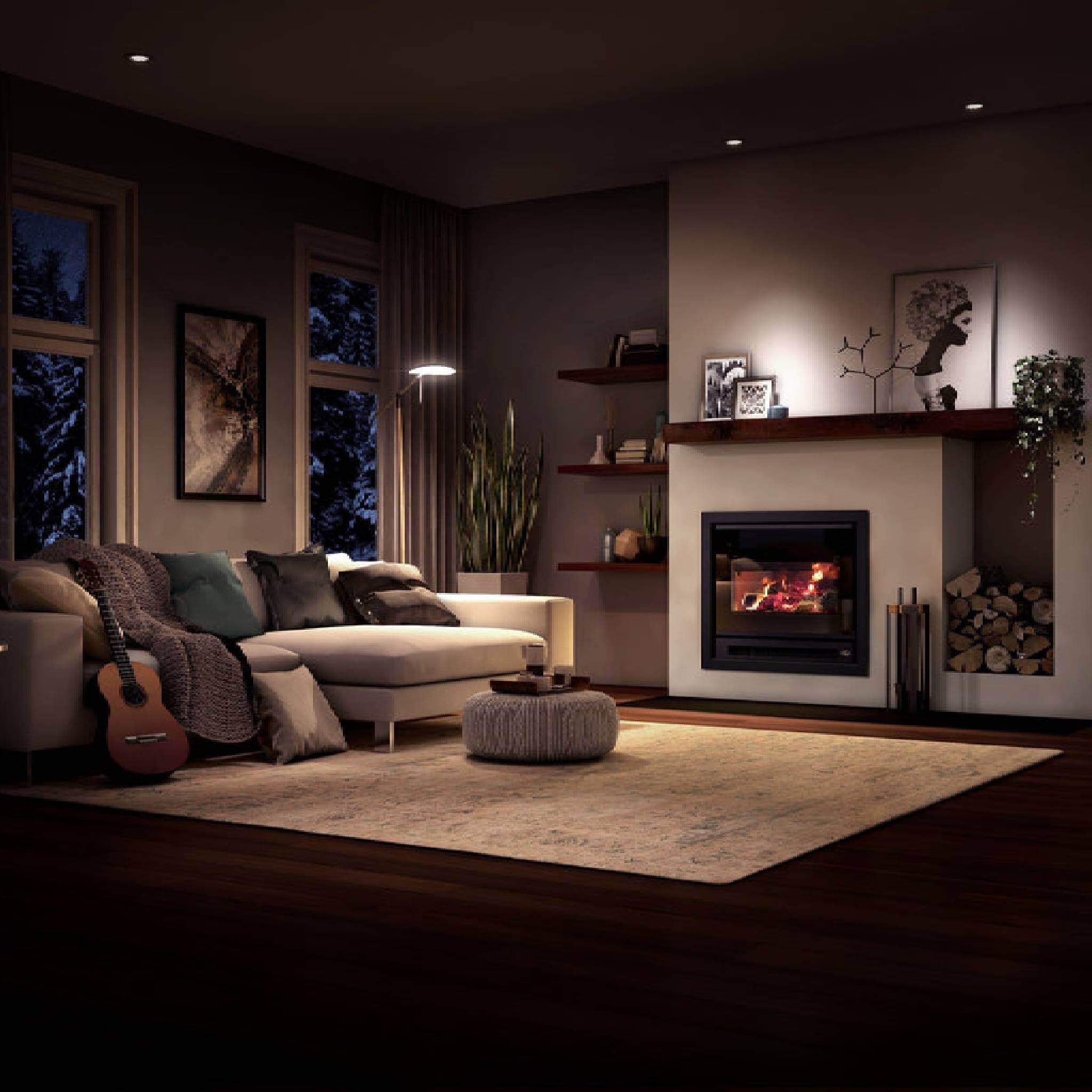 Osburn Inspire 2000 Wood 75K BTU Fireplace Insert [OB02045] (SAK21685) - Energize Trek