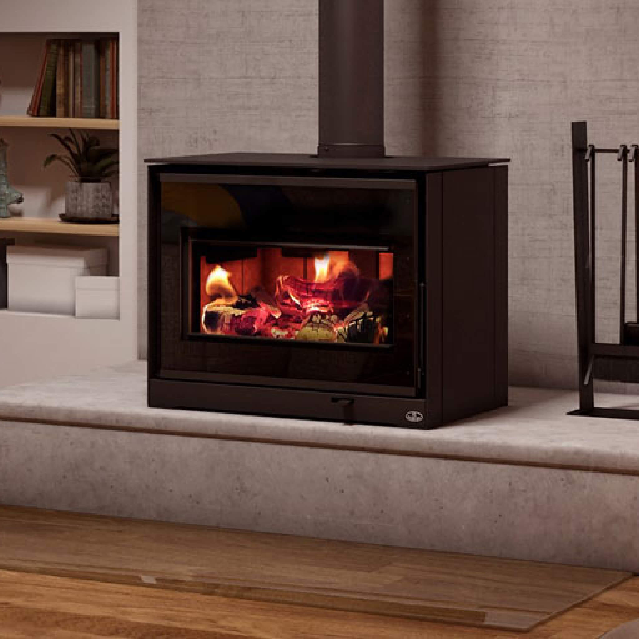 Osburn Inspire 2000 Premium 75K BTU Wood Stove [OB02042] (SAK78123) - Energize Trek