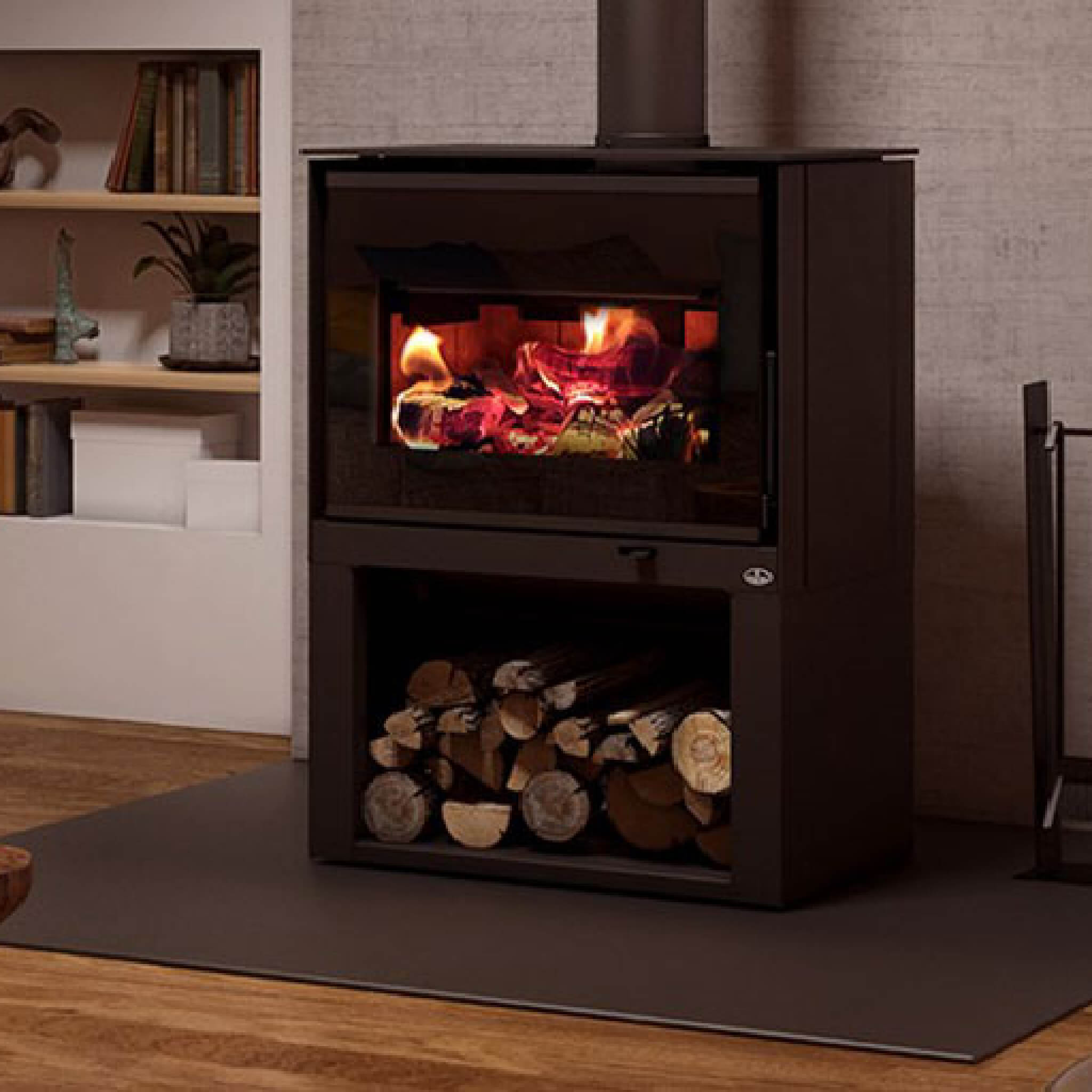Osburn Inspire 2000 Premium 75K BTU Wood Stove [OB02042] (SAK78123) - Energize Trek