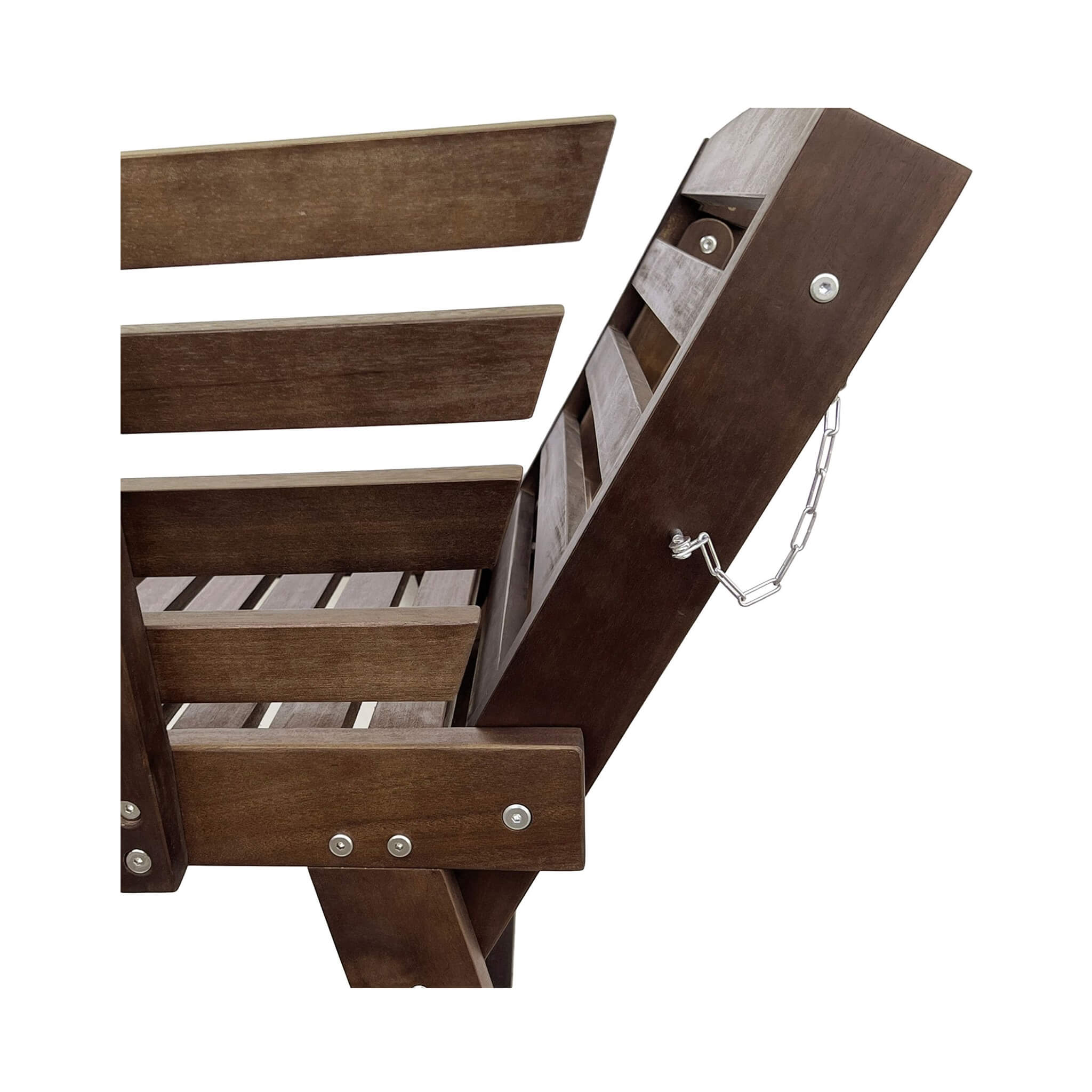 Outdoor Adjustable Wooden Patio Daybed Sofa With Cushions (SAK41345) - Energize Trek