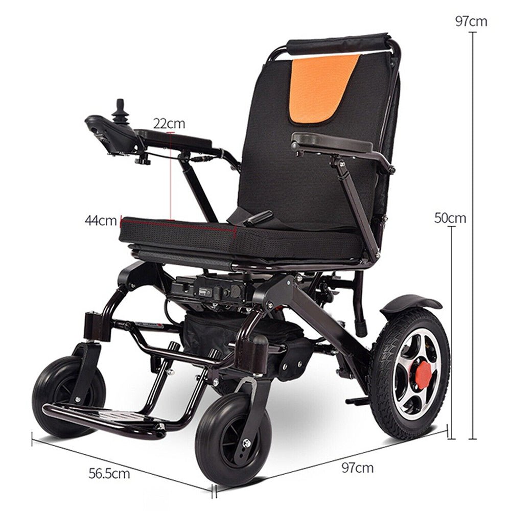 PCMOS DYW459 500W Portable Electric Lightweight Motorized Wheelchair (SAK74312) - Energize Trek