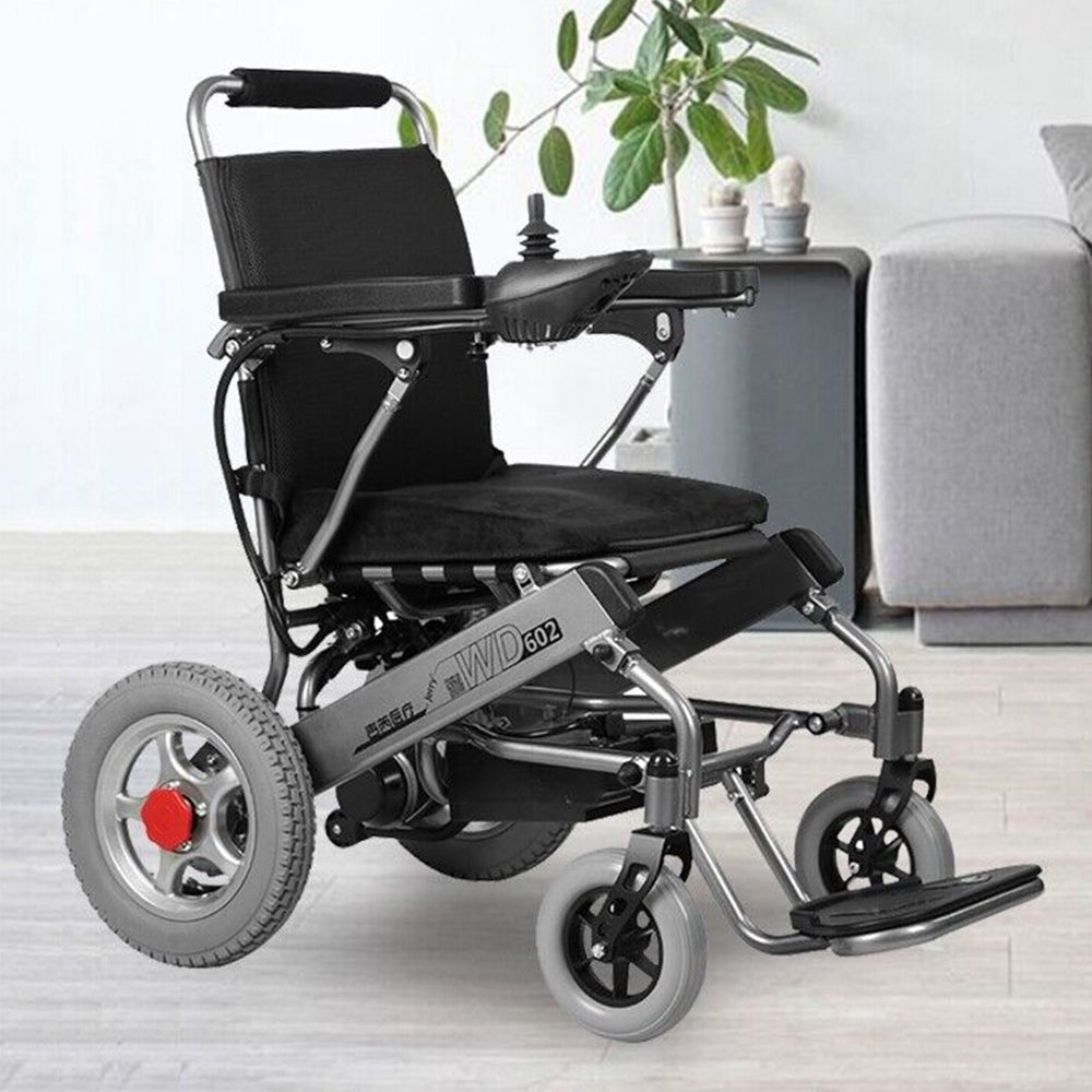 PCMOS WD602 17.5" Heavy Duty Electric Motorized Lightweight Wheelchair, 250LBS (97658124) - Energize Trek