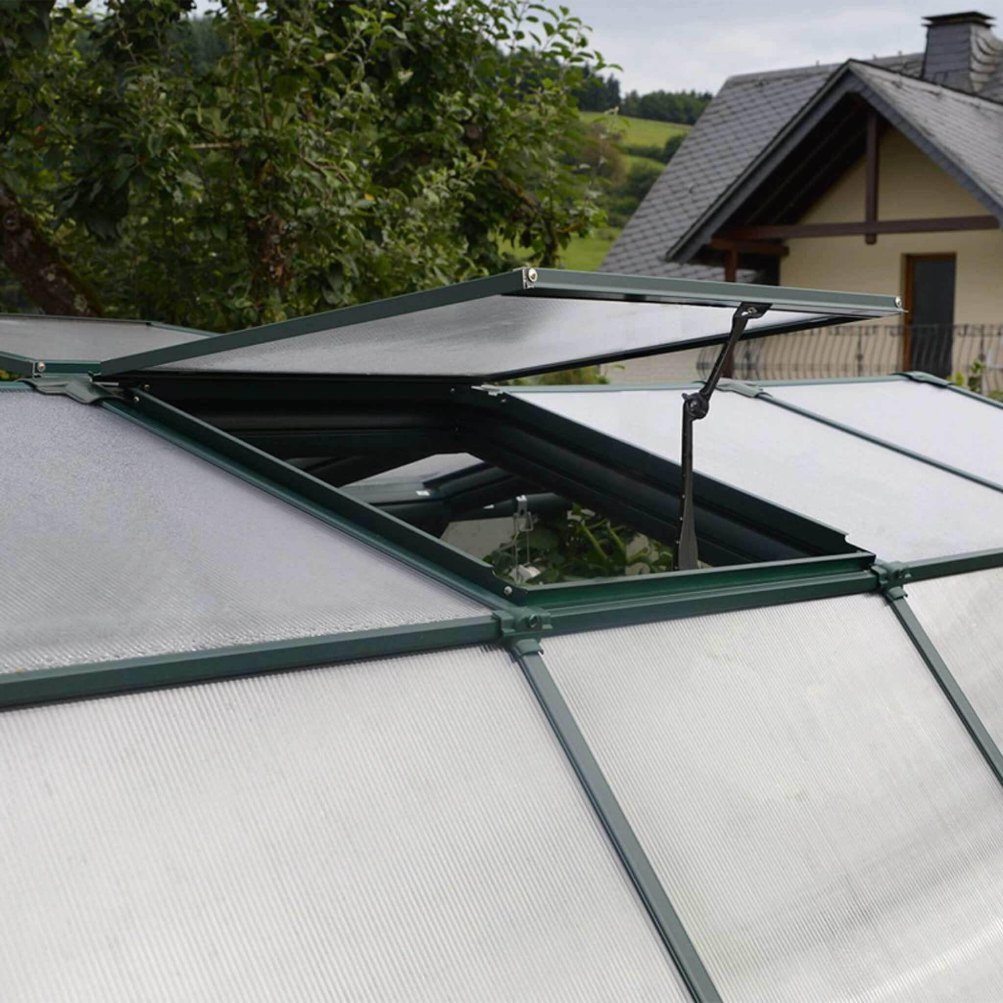 [08x20FT] Extra Large Barn-Style Weatherproof Walk-In Greenhouse With Roof Vents (SAK85716) - Energize Trek