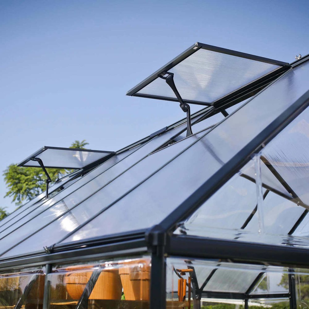 [10x12FT] Premium T-Shaped Cathedral Outdoor Walk-In Greenhouse And Solarium (91364285) - Energize Trek