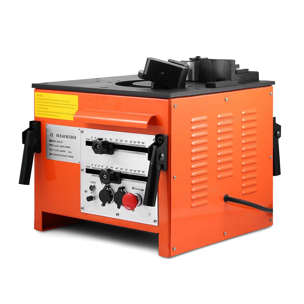 Portable Electric 1 Inch Rebar Metal Conduit Pipe Tube Bender W/ Foot Switch (96712584) - Energize Trek