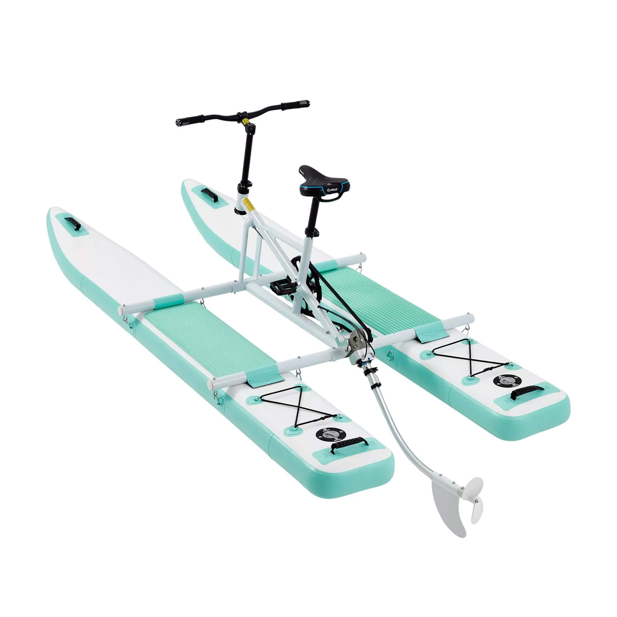 Portable Inflatable Water Marine Pedal Water Bike Kit With Accessories (SAK61284) - Energize Trek