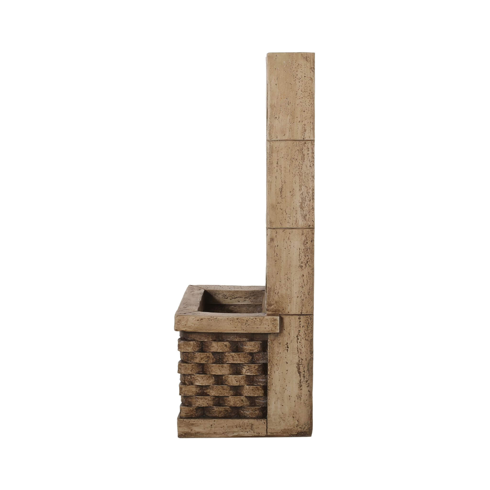 Premium 35 Inch Hand-Crafted Weather-Resistant Waterfall Fountain With LED Lights (SAK86757) - Energize Trek