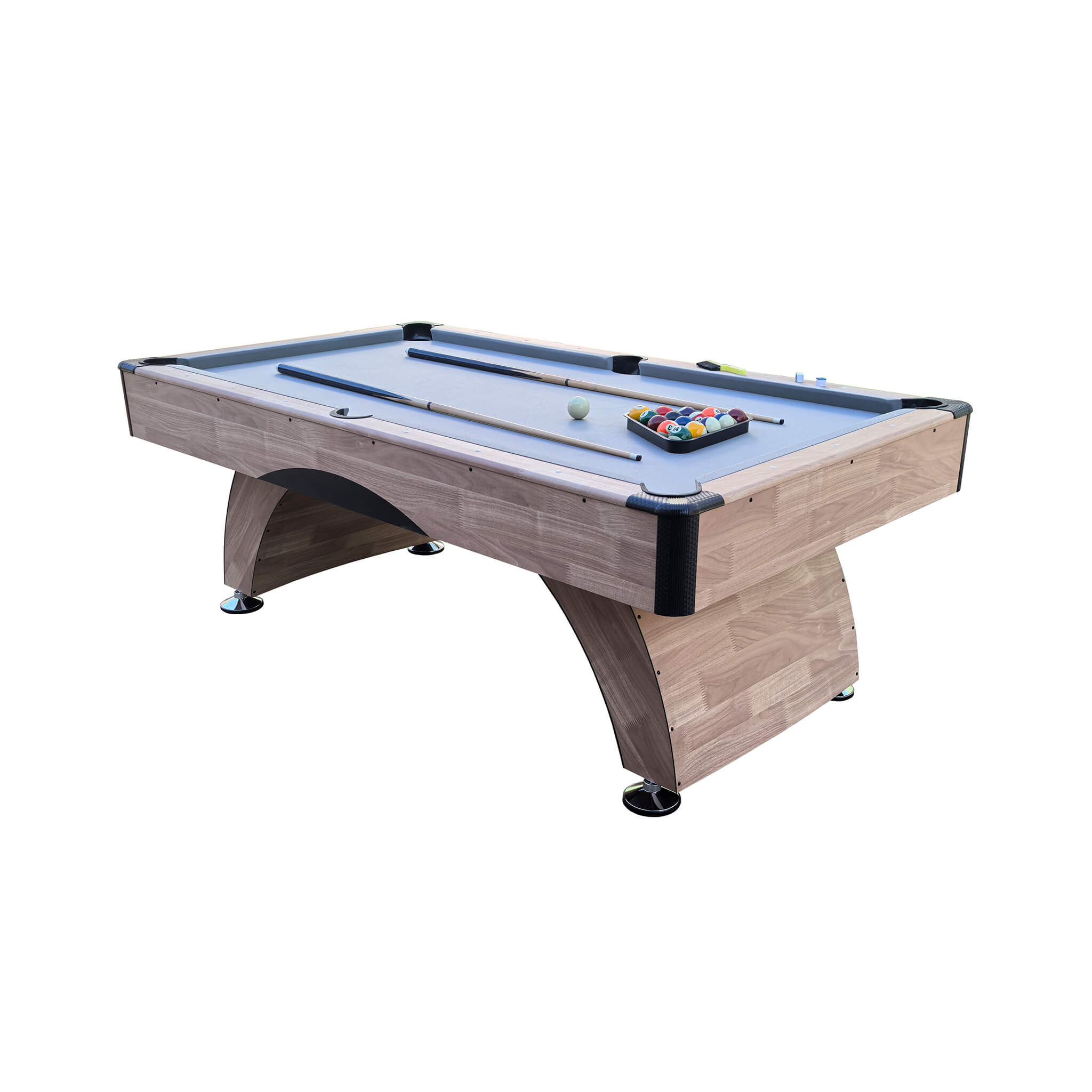 Premium Billiards Pool Wood Table for Home Game Rooms, 7FT (SAK14517) - Energize Trek