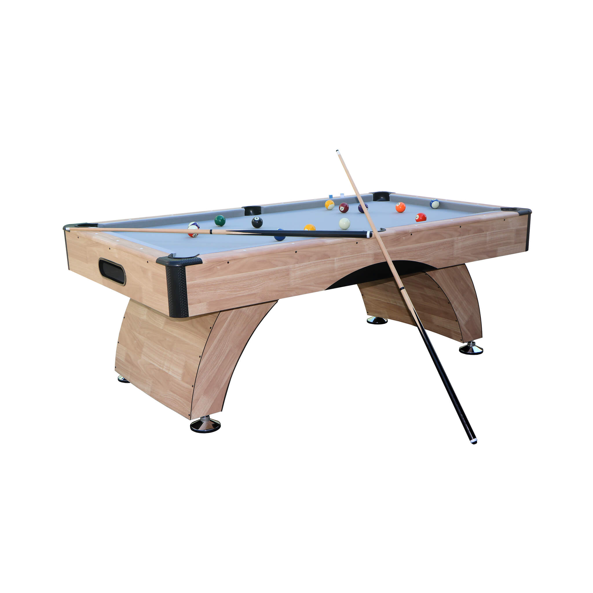 Premium Billiards Pool Wood Table for Home Game Rooms, 7FT (SAK14517) - Energize Trek