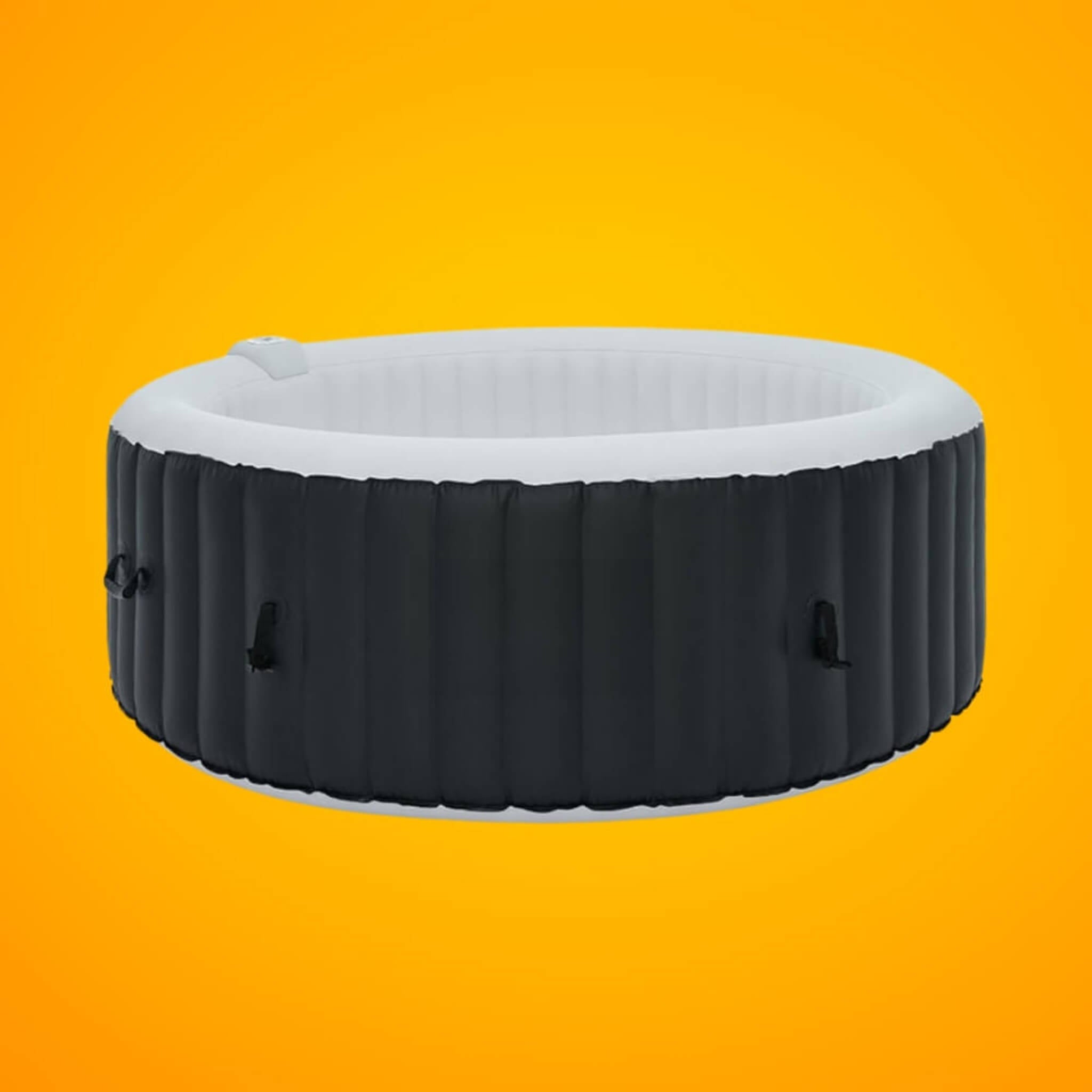 Premium Blow Up 6 Person Sauna Pool Hot Tub With 130 Jets, 7FT (SAK63510) - Energize Trek