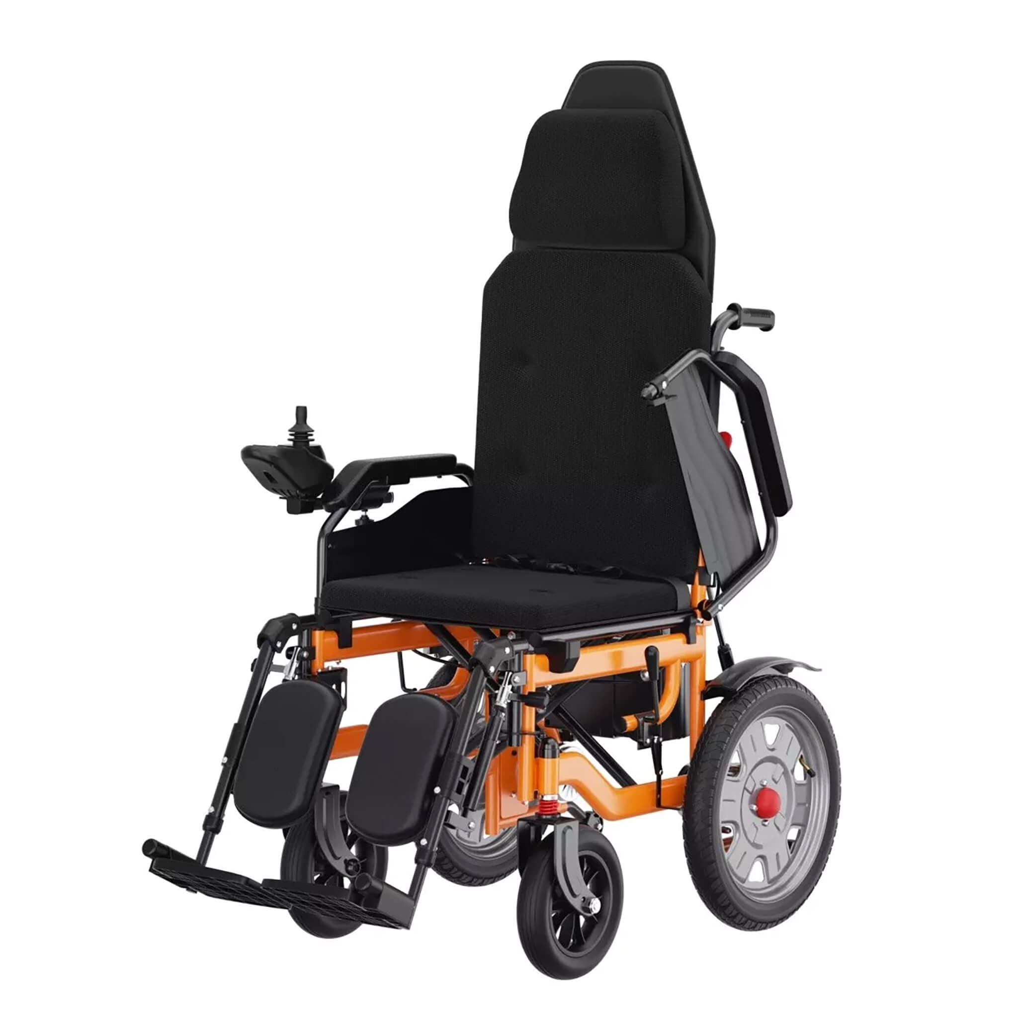 Premium Lightweight Electric Full Reclining Motorized Foldable Wheelchair (SAK91516) - Energize Trek