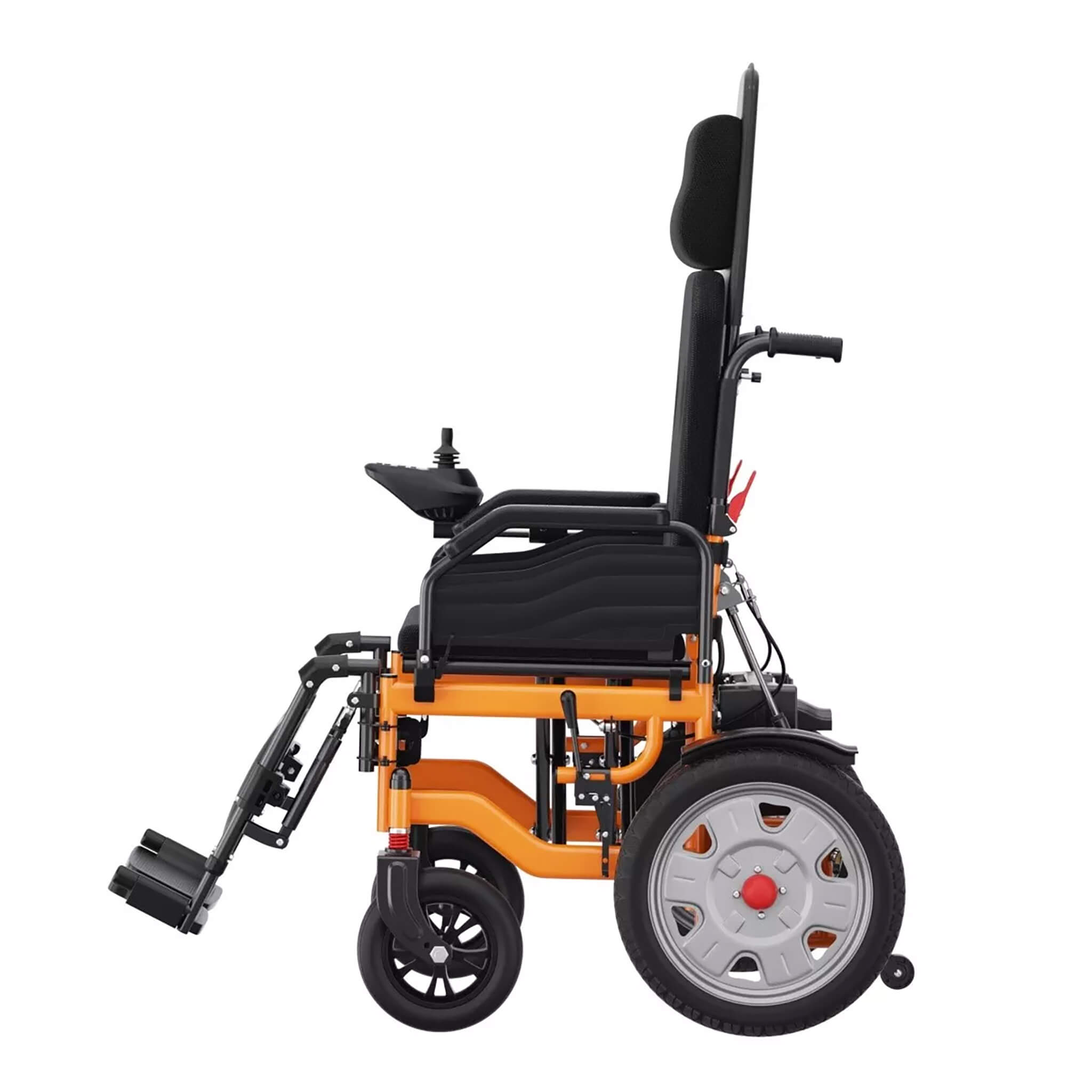 Premium Lightweight Electric Full Reclining Motorized Foldable Wheelchair (SAK91516) - Energize Trek