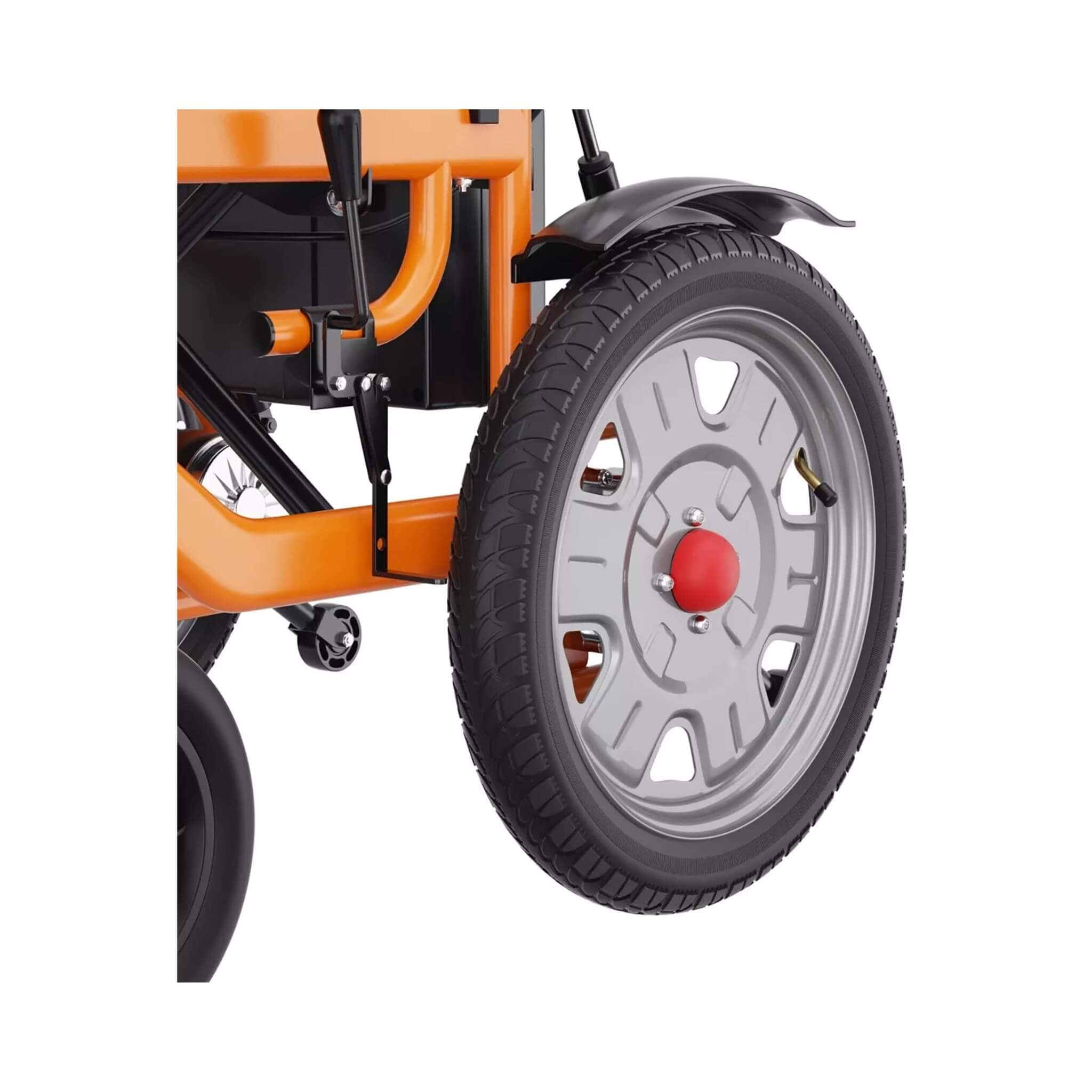 Premium Lightweight Electric Full Reclining Motorized Foldable Wheelchair (SAK91516) - Energize Trek