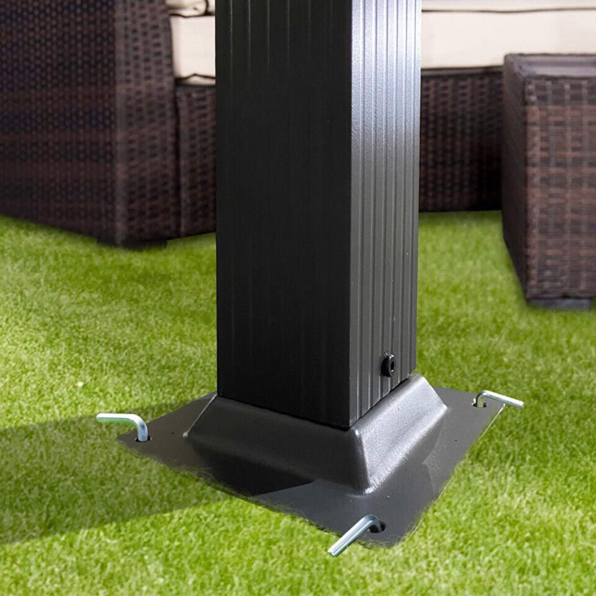 [10x13FT] Premium Outdoor Patio Retractable Pergola With Canopy (SAK01864) - Energize Trek