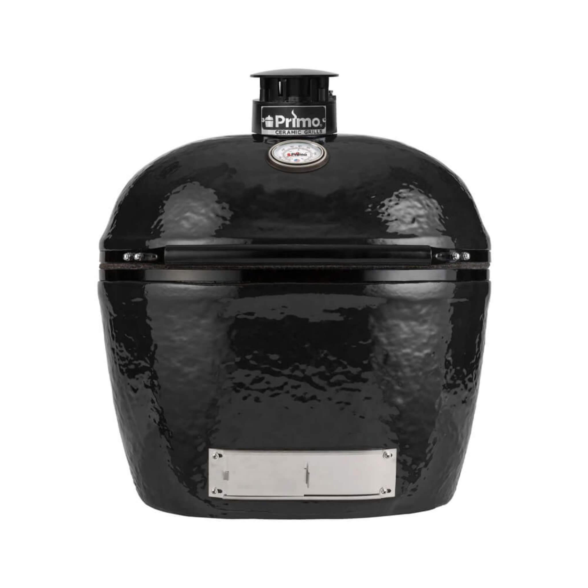 Primo Oval Large 300 Ceramic Kamado BBQ Grill W/ Stainless Steel Grates [PGCLGH] (SAK14871) - Energize Trek