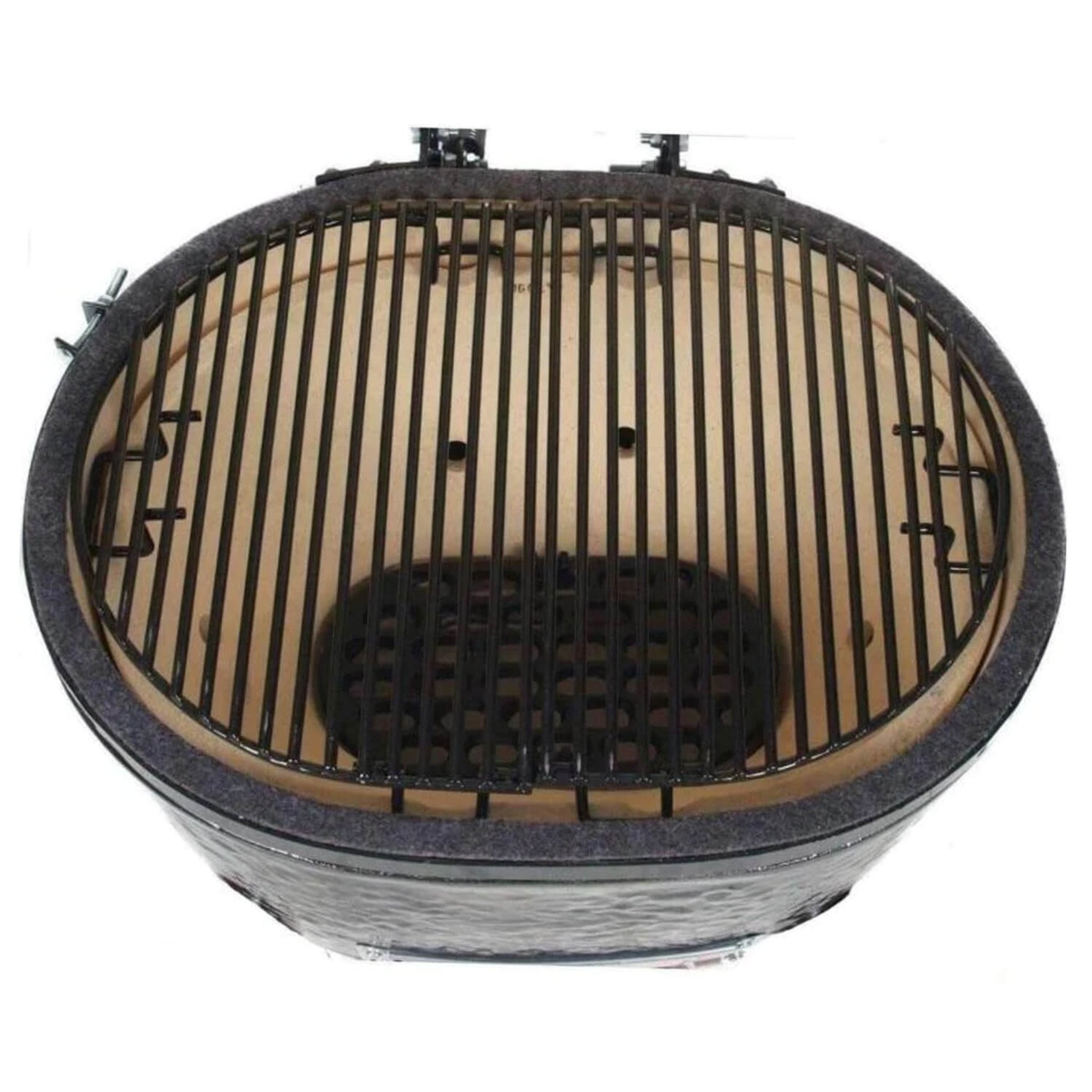 Primo Oval XL 400 Ceramic Kamado BBQ Grill W/ Stainless Steel Grates [PGCXLH] (SAK23100) - Energize Trek